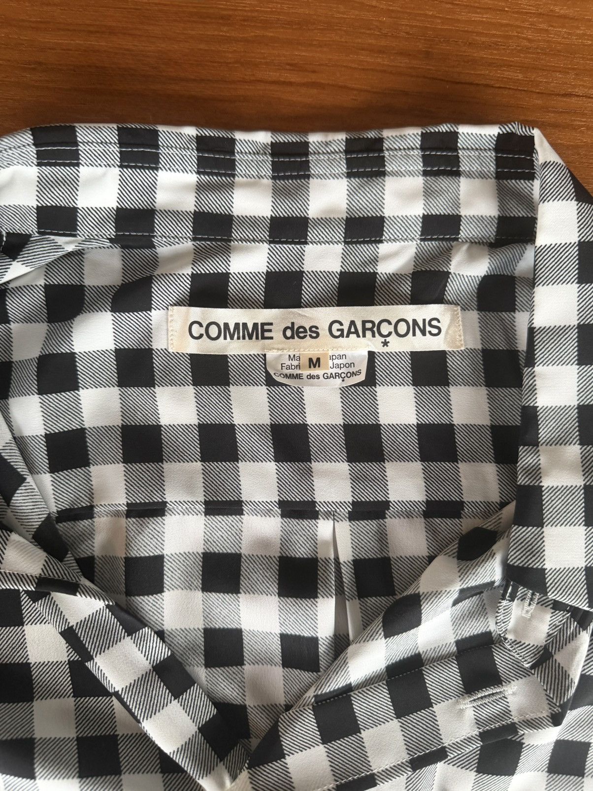 Comme des Garcons COMME des GARÇONS AW25 Check Shirt Size US L / EU 52-54 / 3 - 3 Thumbnail
