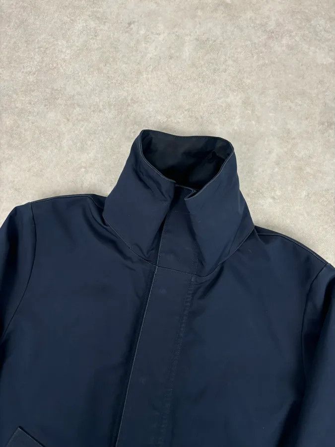 Gucci AW2014 Gucci Navy Nylon Hidden Hood Windbreaker Jacket Size US M / EU 48-50 / 2 - 4 Thumbnail