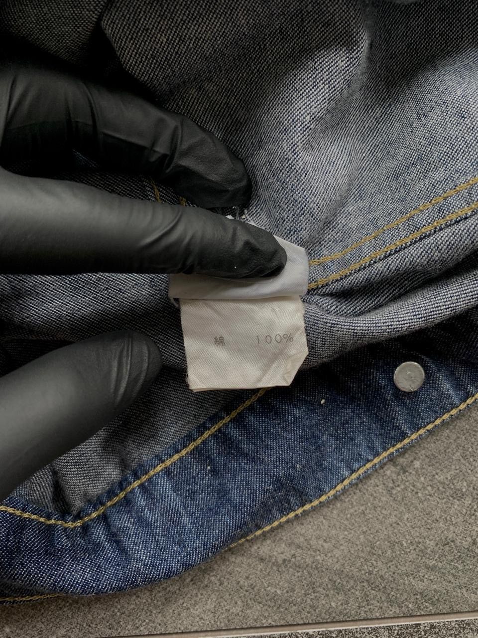 Helmut Lang FREE TAX! 1998 Light Denim Trucker Jacket Size US XS / EU 42 / 0 - 8 Thumbnail
