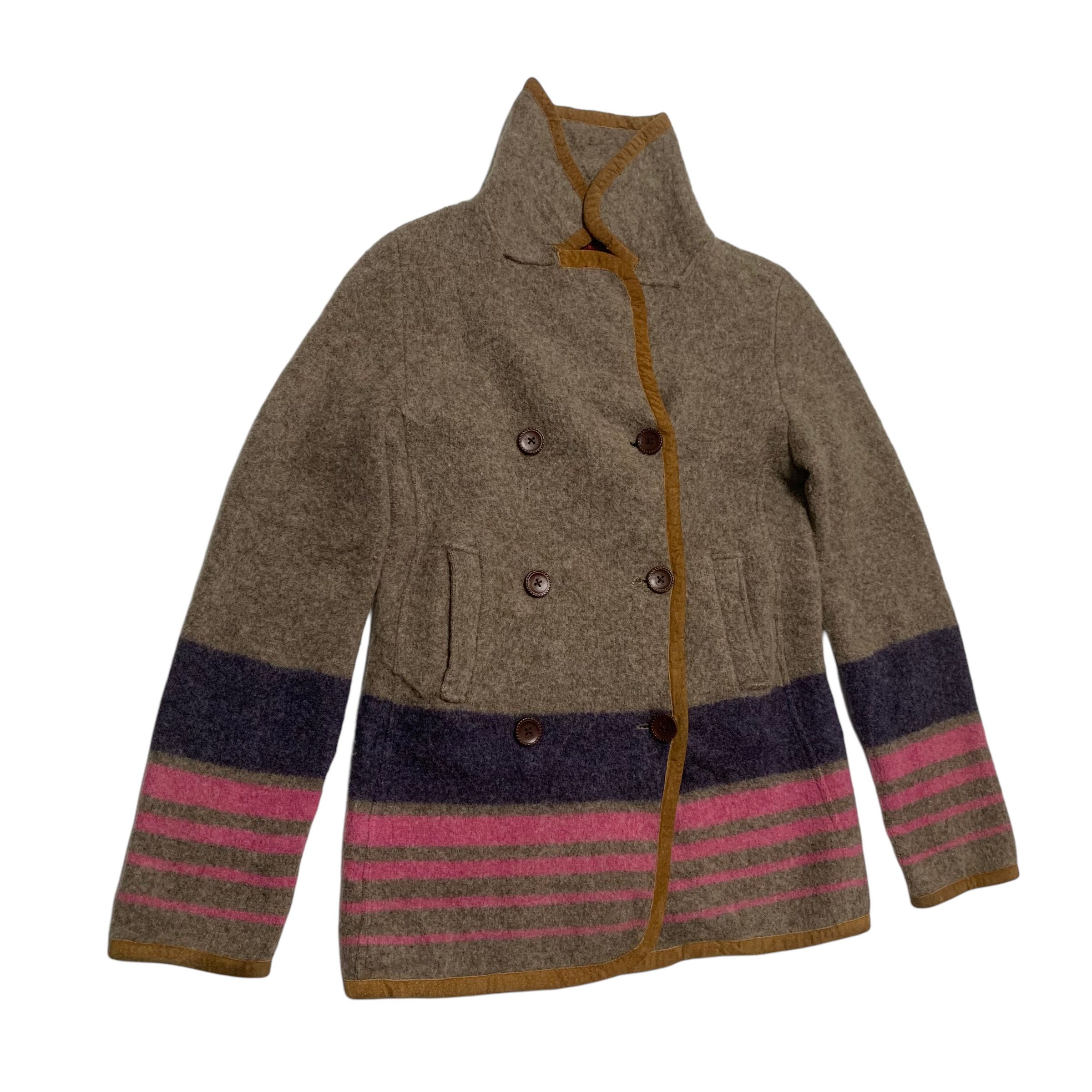 Hysteric Glamour Hysteric Glamour Stripe Double Breast Wool Jacket Size M / US 6-8 / IT 42-44 - 2 Thumbnail