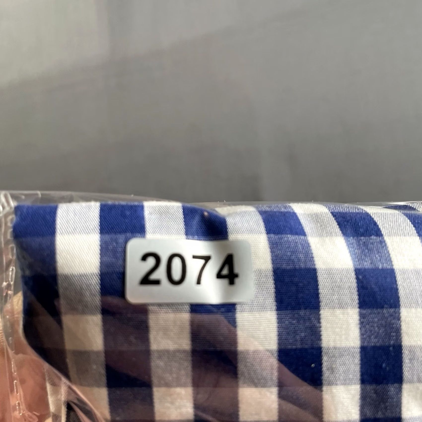 Brooks Brothers Brooks Brothers Shirt Mens Large Blue White Gingham Plaid Supima Cotton Dress Shirt Size 42R - 5 Thumbnail