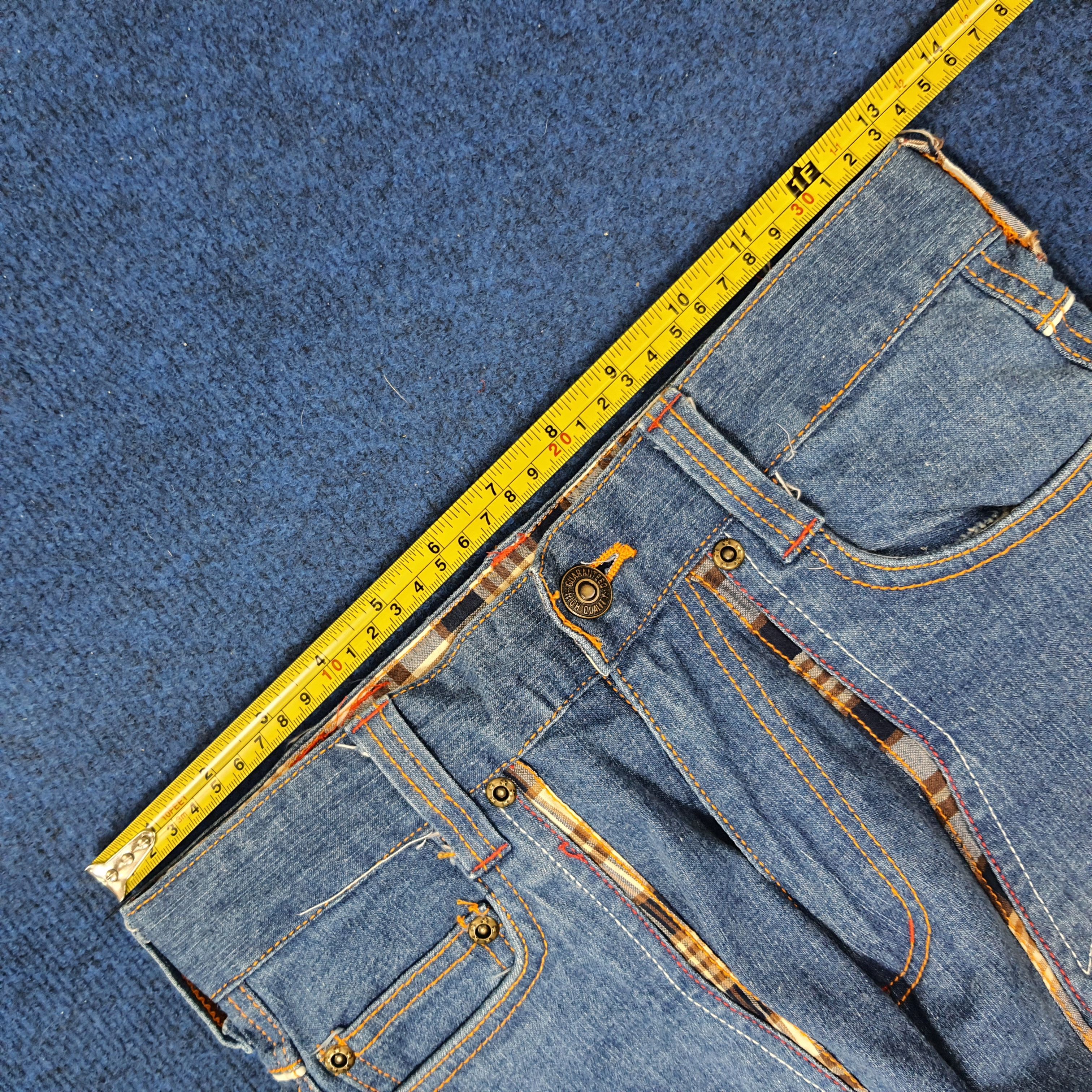 Vintage Vintage XYZ Skull Custom Logo Jeans Size US 26 / EU 42 - 9 Thumbnail