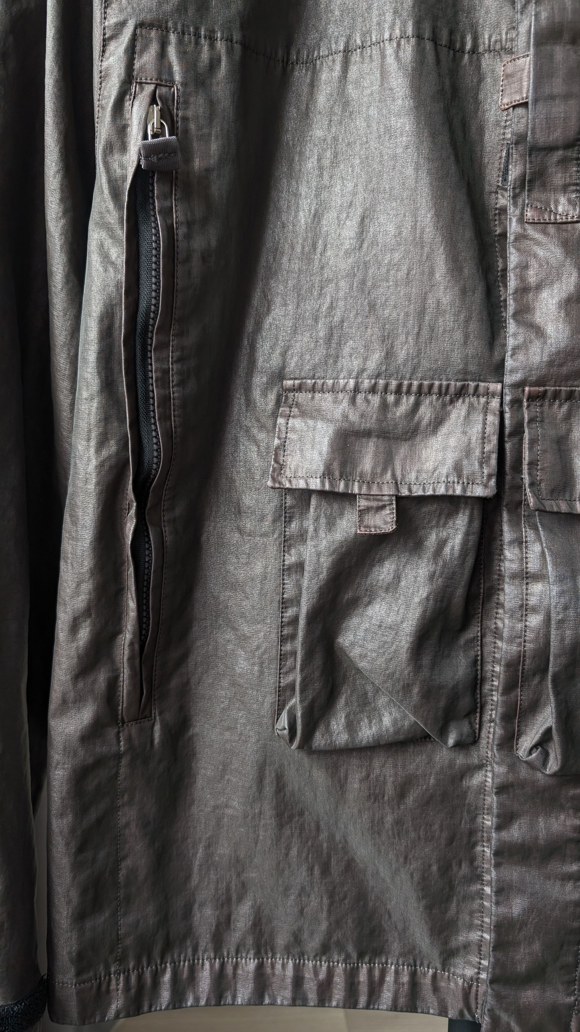 Avirex × Vintage PU-Coated Garment-Dyed Iridescent Jacket Size US M / EU 48-50 / 2 - 6 Thumbnail