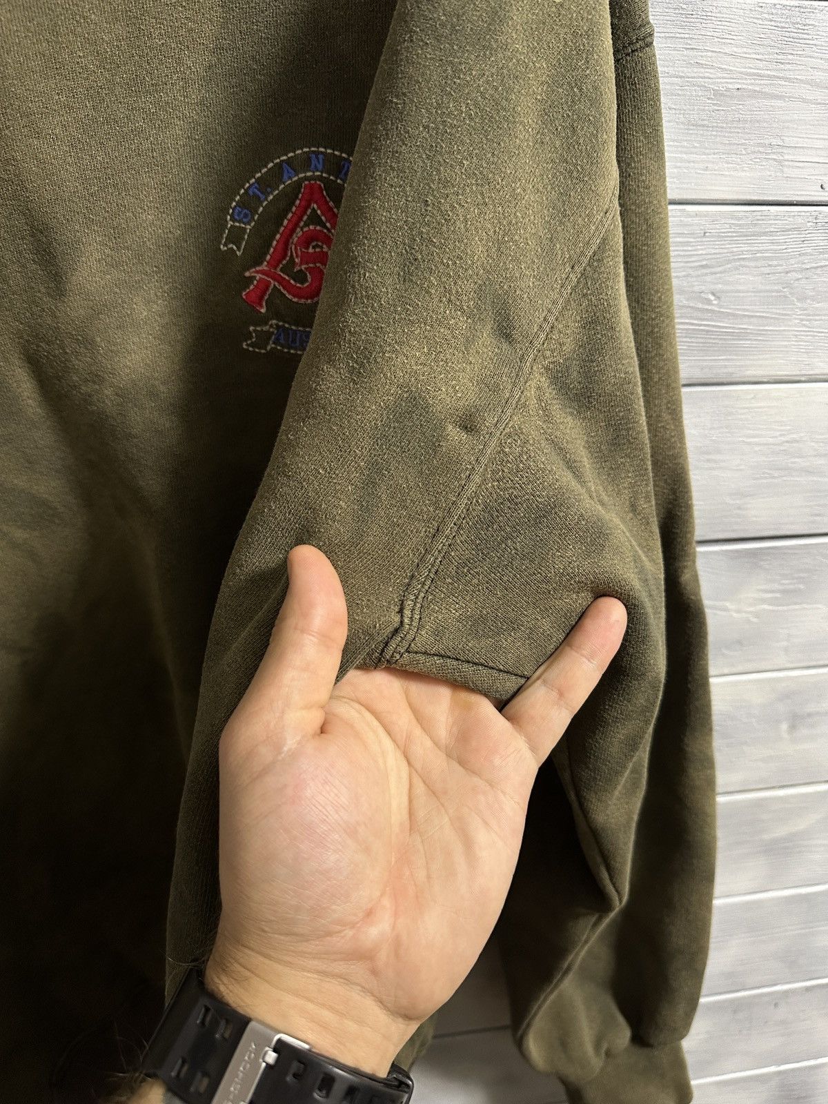 Russell Athletic × Vintage Rare Vintage Sweatshirt Russell Athletic ST. Anton Austria Size US L / EU 52-54 / 3 - 5 Thumbnail
