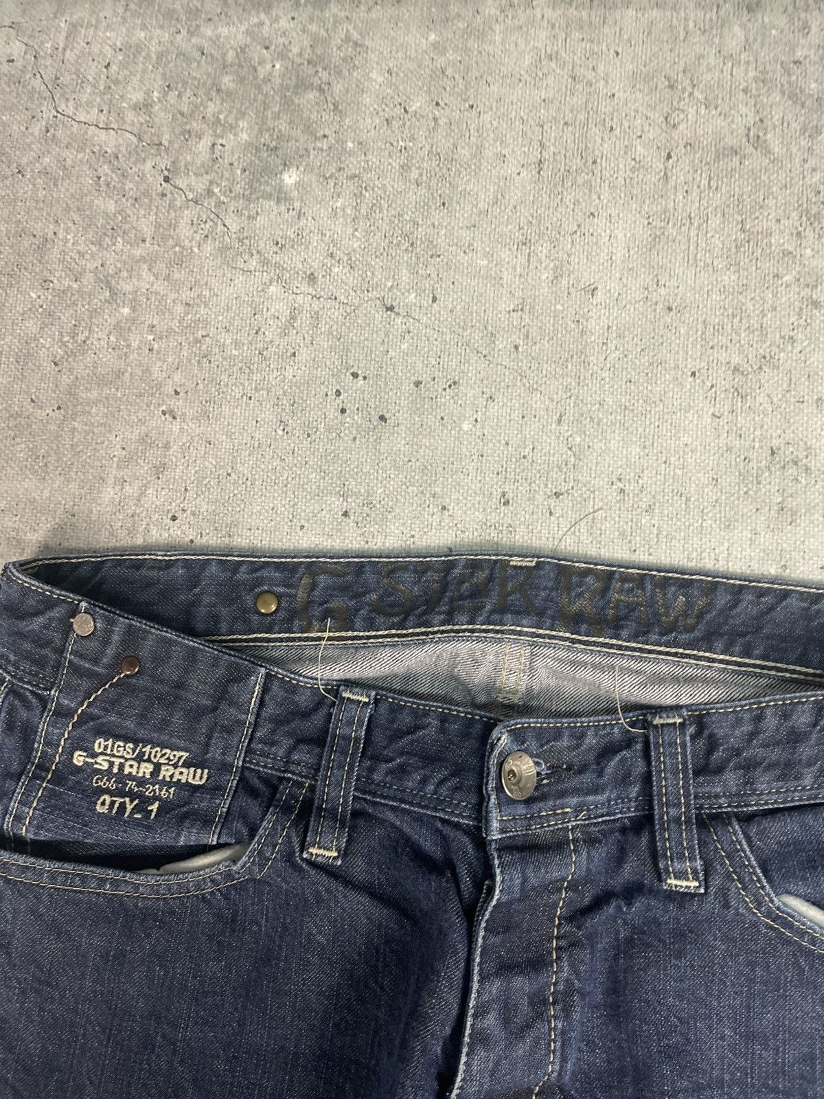 G-Star CRAZY G-STAR RAW VINTAGE JEANS y2k if six was nine style Size US 34 / EU 50 - 7 Thumbnail