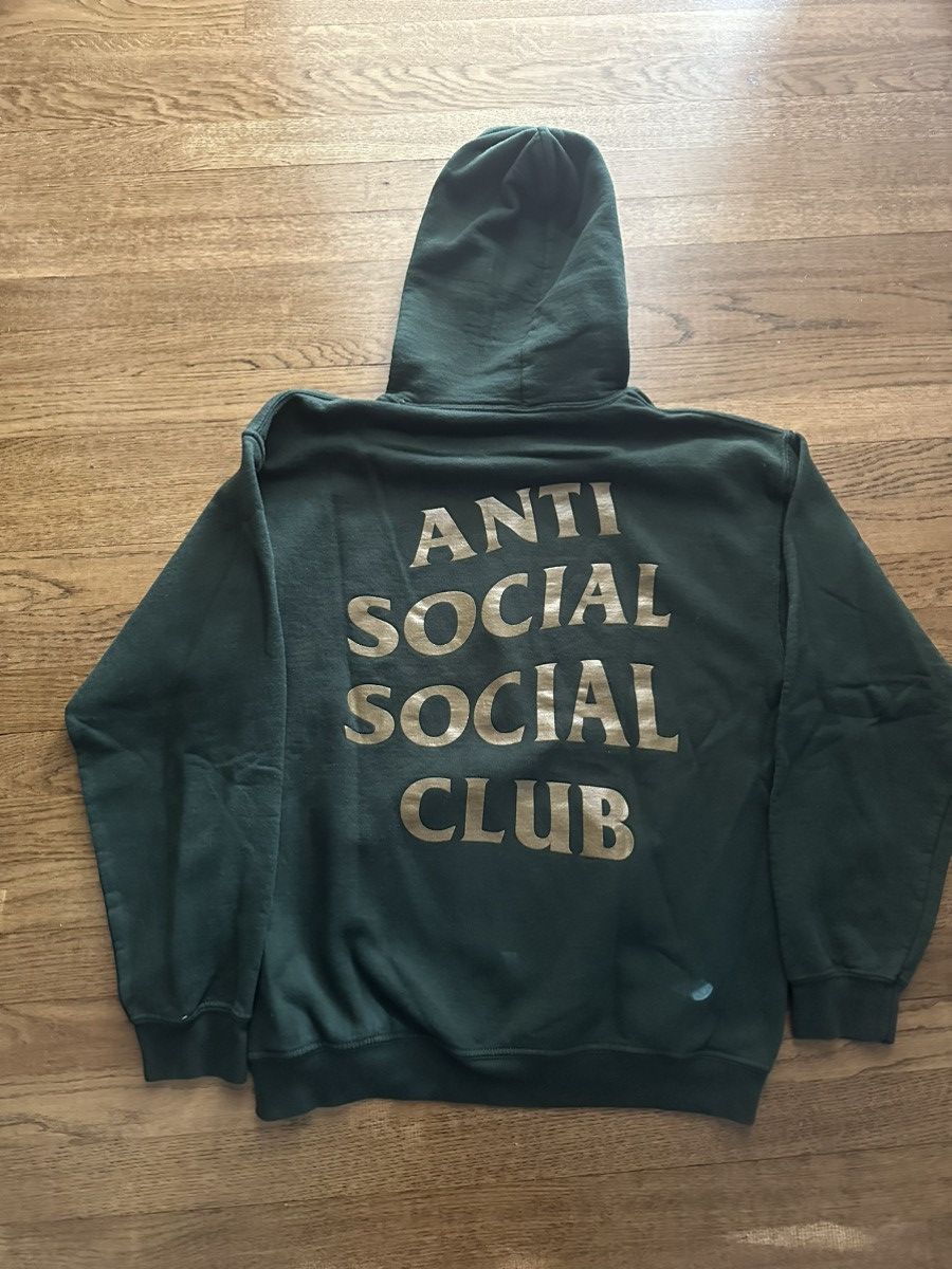 Anti Social Social Club ASSC Green Hoody Anti Social Social Club size Medium Size US M / EU 48-50 / 2 - 1 Thumbnail