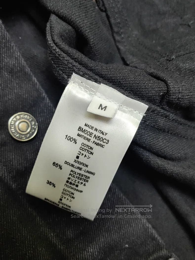 Givenchy Givenchy Men's black denim jacket, size M, made in Italy Size US M / EU 48-50 / 2 - 5 Thumbnail