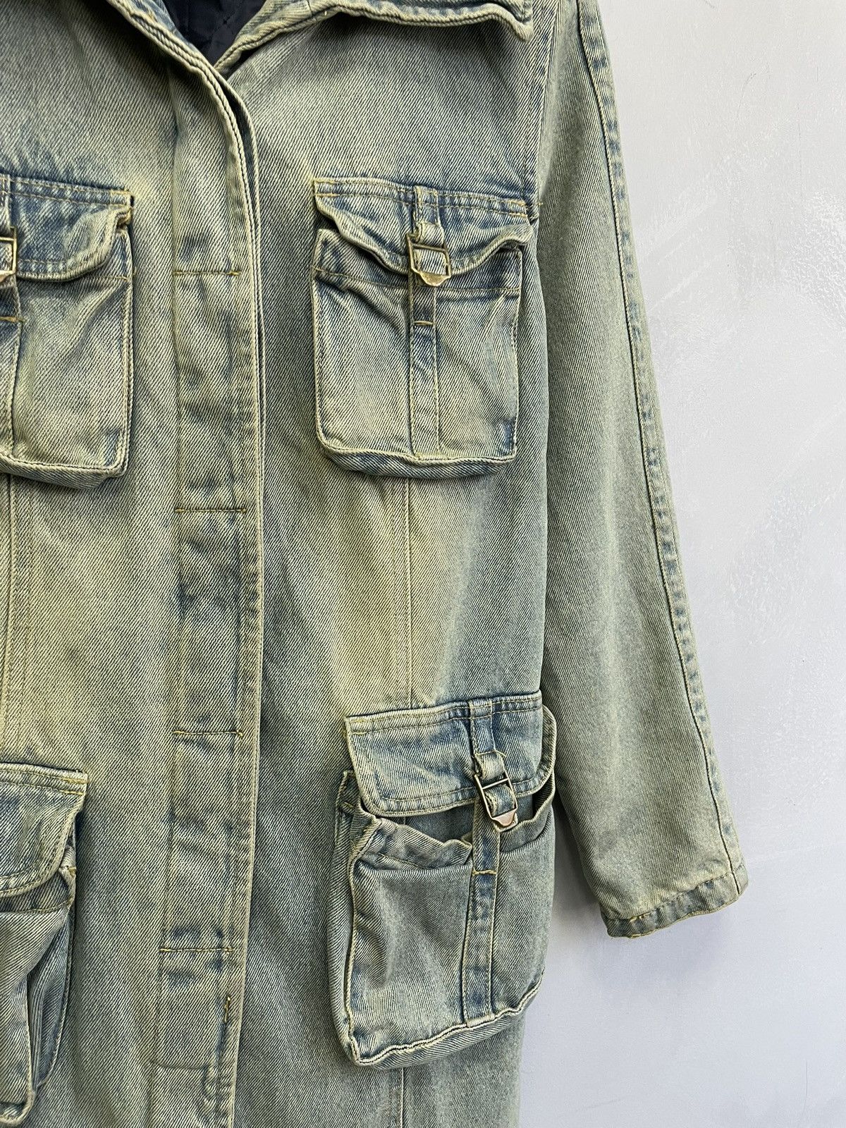 PPFM Rare Multipocket denim hysteric glamour style jacket hype Size US S / EU 44-46 / 1 - 3 Thumbnail