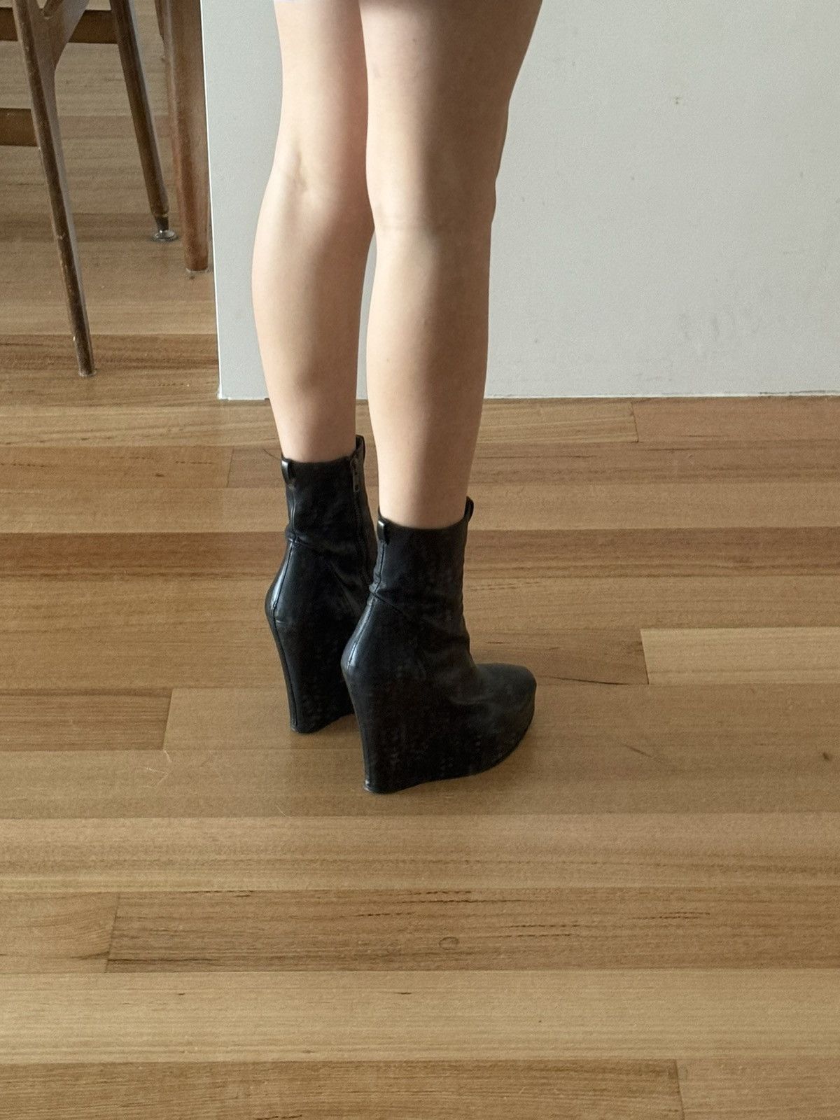 Ann Demeulemeester Ann Demeulemeester Fall 2011 modular platform boots Size US 6.5 / IT 36.5 - 5 Thumbnail