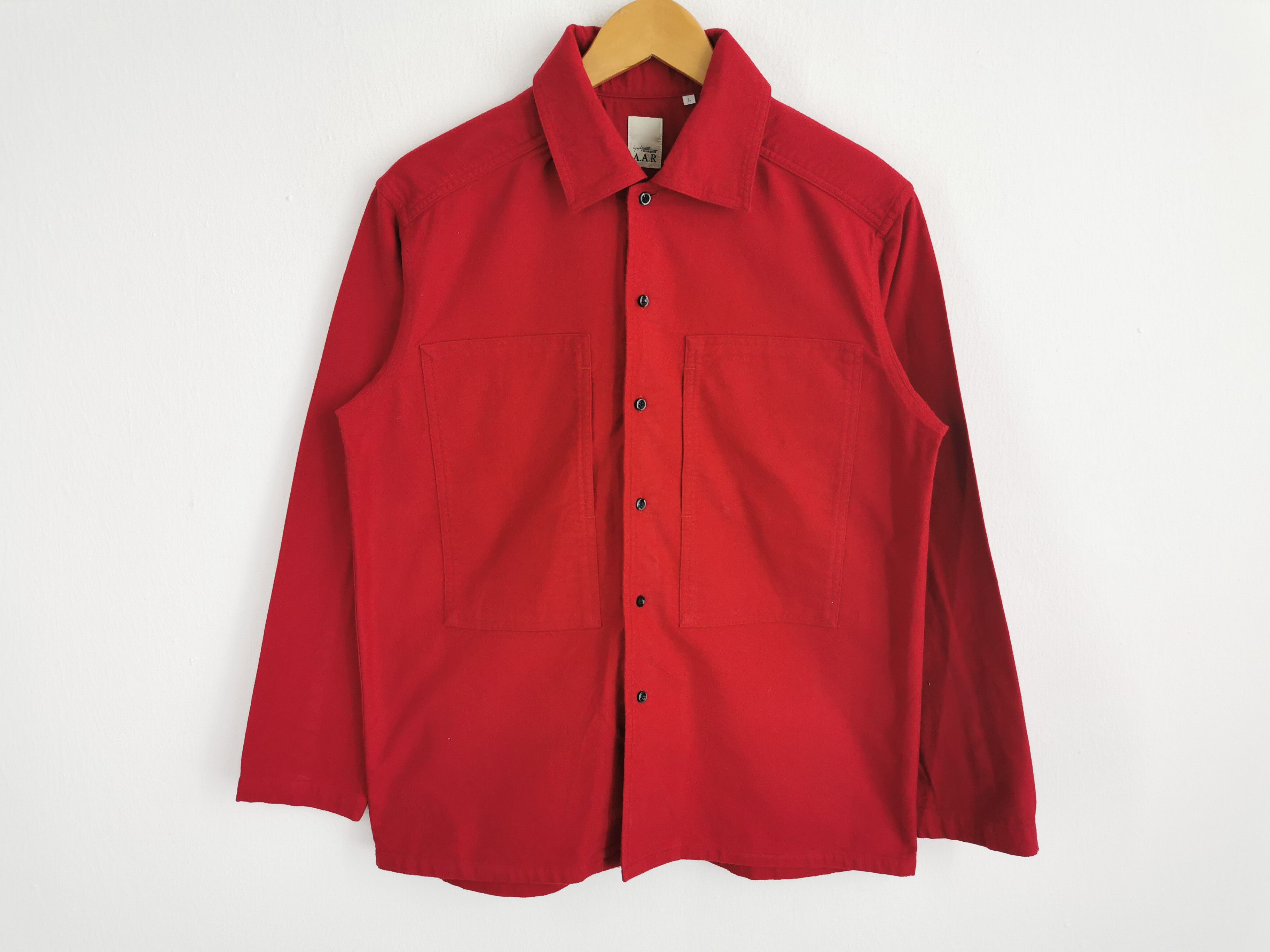 Yohji Yamamoto Vintage 90's Yohji Yamamoto A.A.R. Buttonups Made In Japan Size US L / EU 52-54 / 3 - 2 Thumbnail