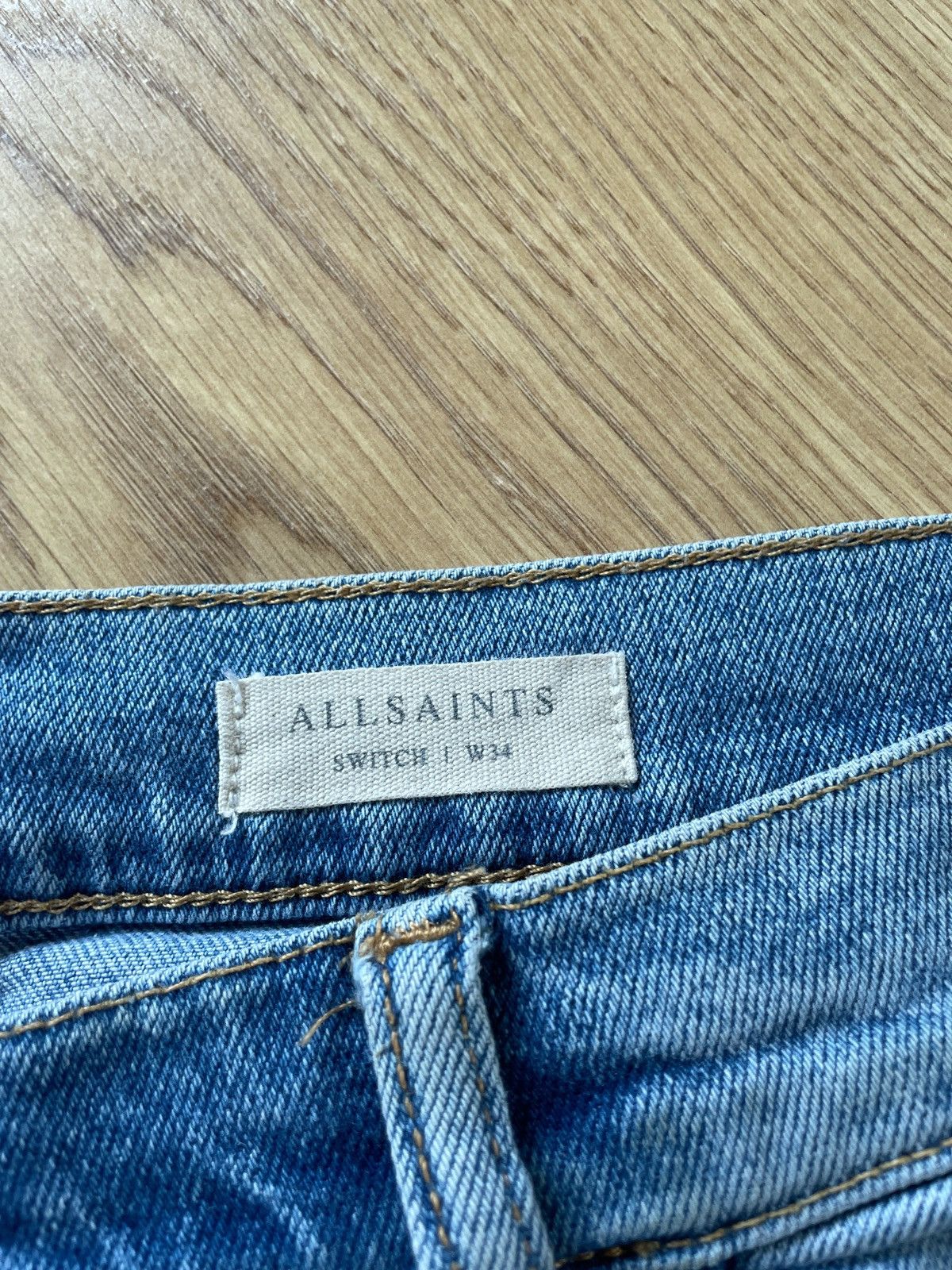 Allsaints Allsaints Switch denim Shorts Damaged Distressed Size US 34 / EU 50 - 3 Thumbnail