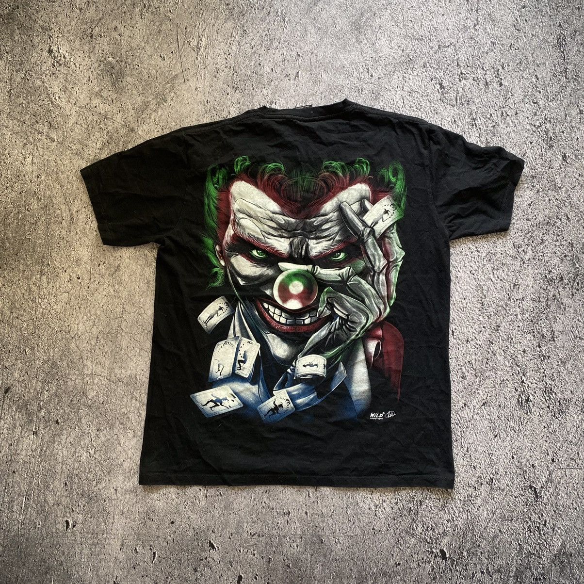 Japanese Brand Vintage T-shirt joker 3d print oversize fit Size US L / EU 52-54 / 3 - 11 Thumbnail