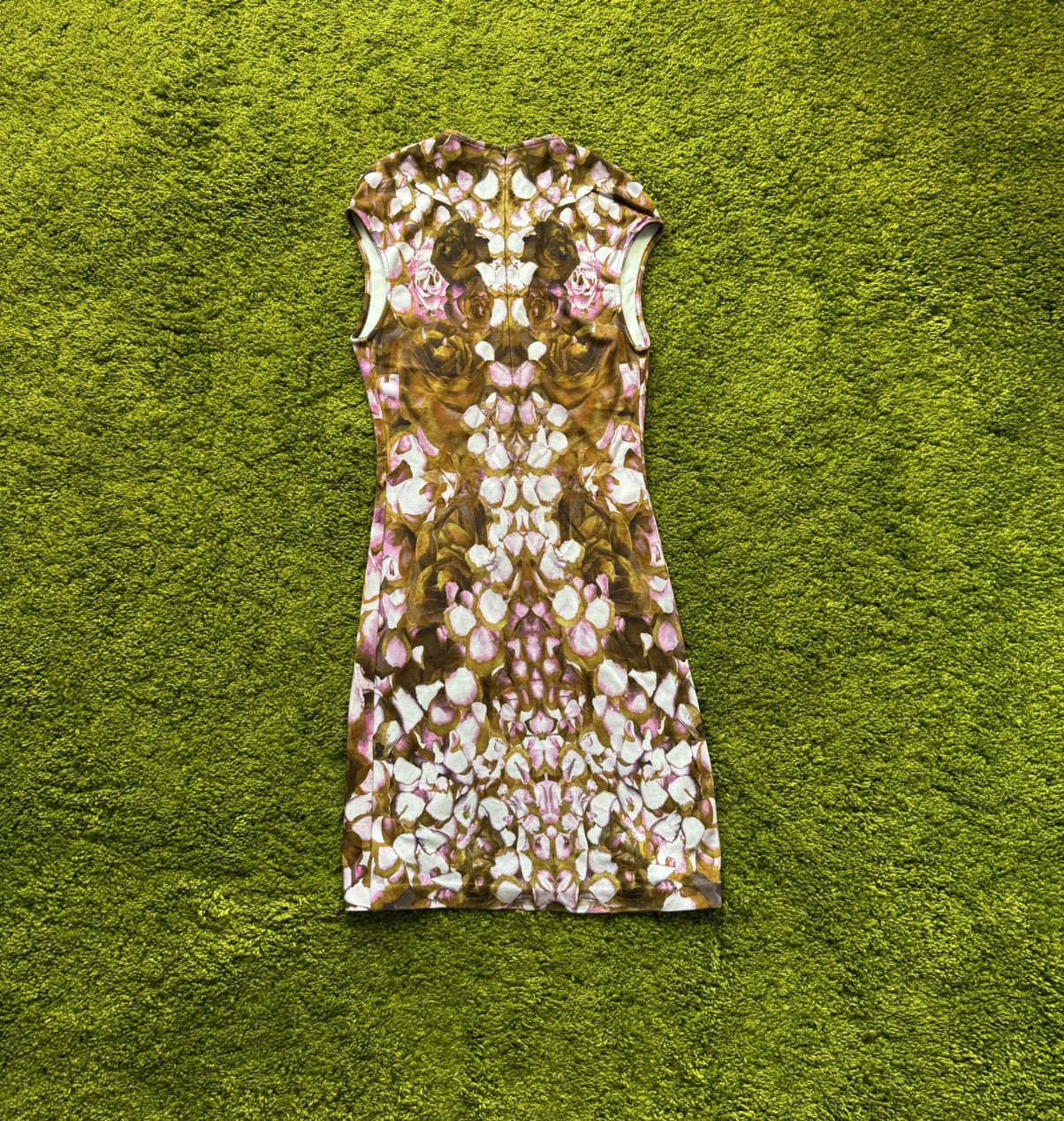 Alexander McQueen × Designer Alexander McQueen avant garde floral pattern dress Size S / US 4 / IT 40 - 9 Thumbnail