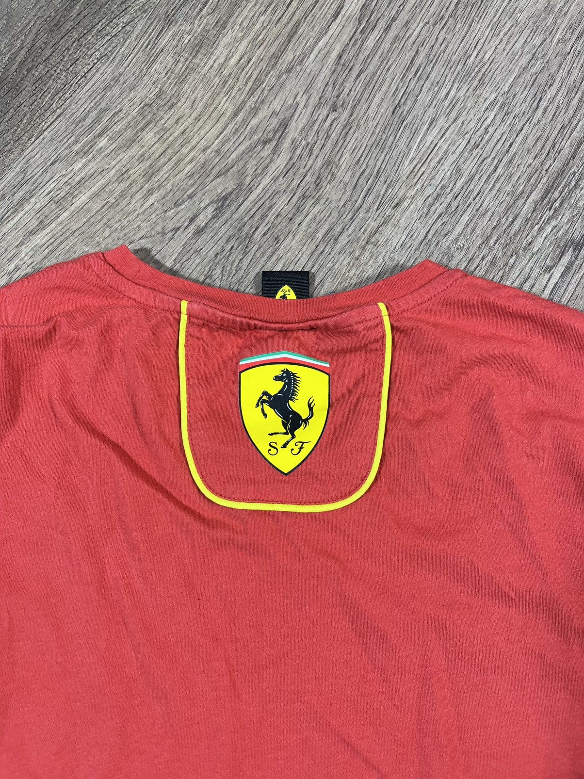 Ferrari × Puma Puma Ferrari Racing Formula 1 Auto Promo T Shirt Size US L / EU 52-54 / 3 - 12 Thumbnail