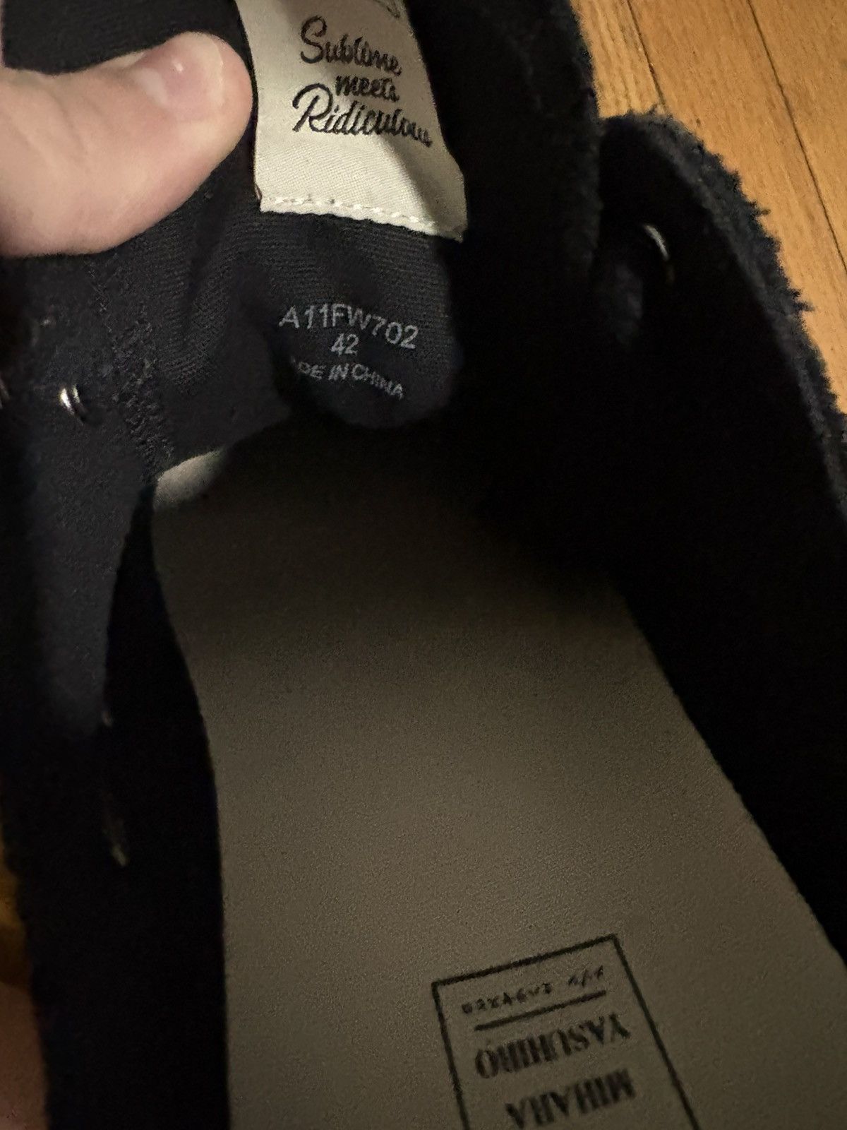 Maison MIHARA YASUHIRO Maison Mihara Yasuhiro Peterson 23 OG Sole Canvas Low Size US 10 / EU 43 - 8 Thumbnail