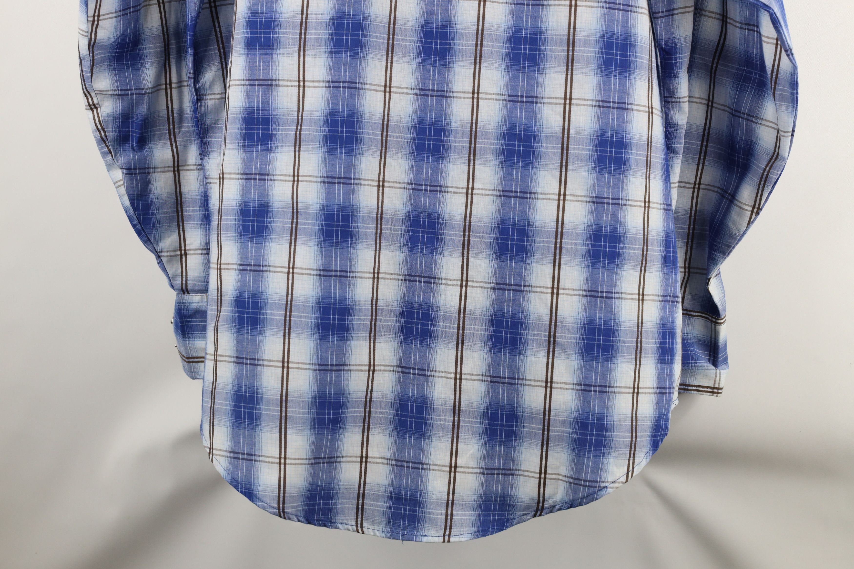 Vintage Vintage 90s Rockabilly Snap Button Collared Shirt Plaid Size US L / EU 52-54 / 3 - 12 Thumbnail