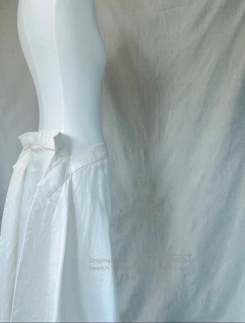Junya Watanabe Junya Watanabe size XS White Fish Tail Skirt Size 23" - 8 Thumbnail