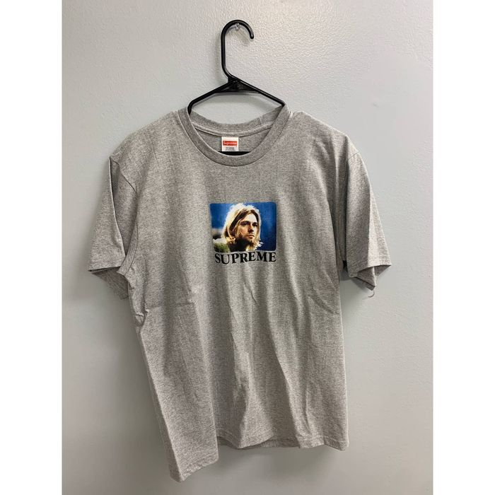 Supreme SUPREME KURT COBAIN TEE HEATHER GREY Medium SS23 T-SHIRT