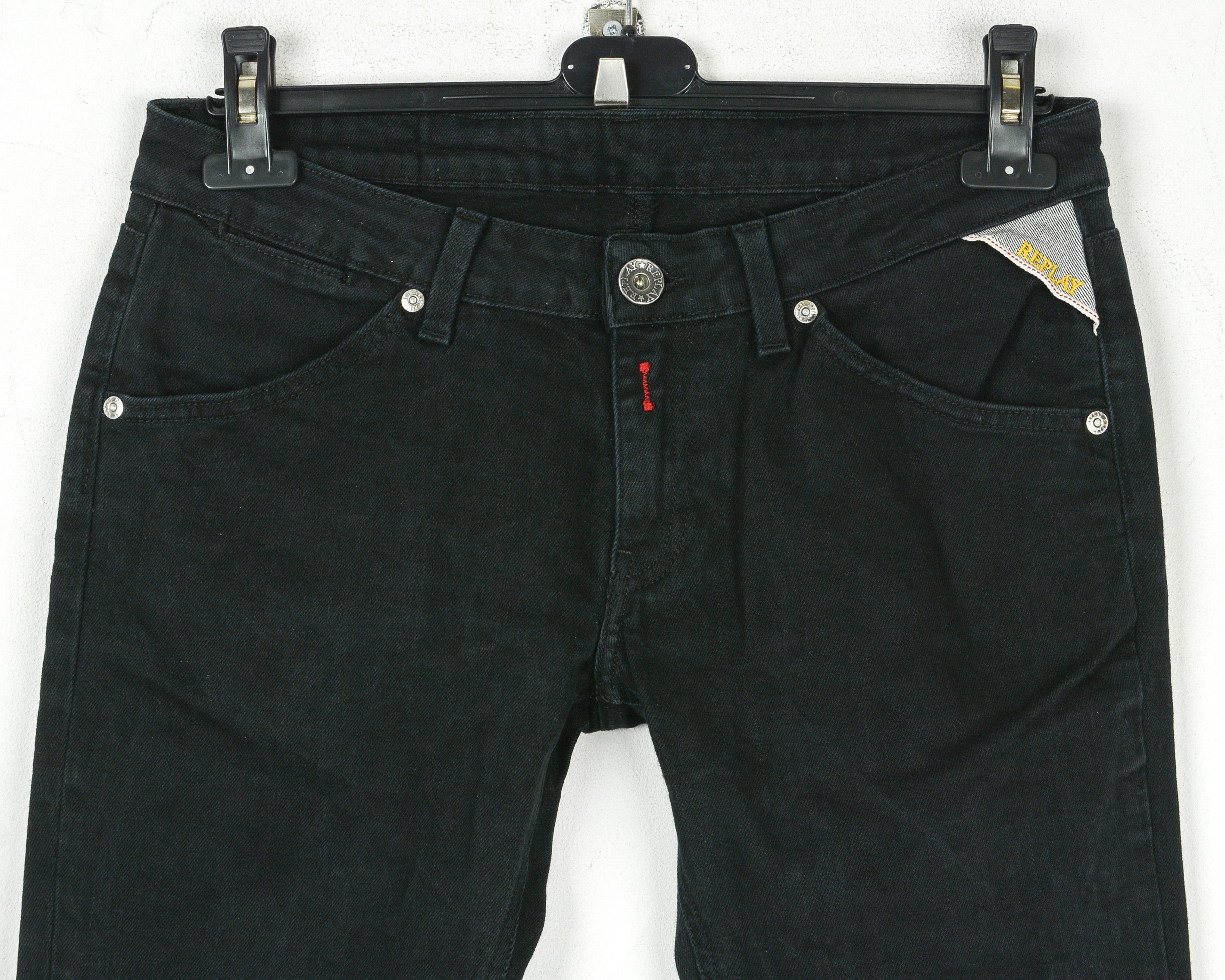 Replay W30 L34 Slim Fit Tapered Jeans Denim Pants Trousers Stretchy Size US 30 / EU 46 - 2 Thumbnail