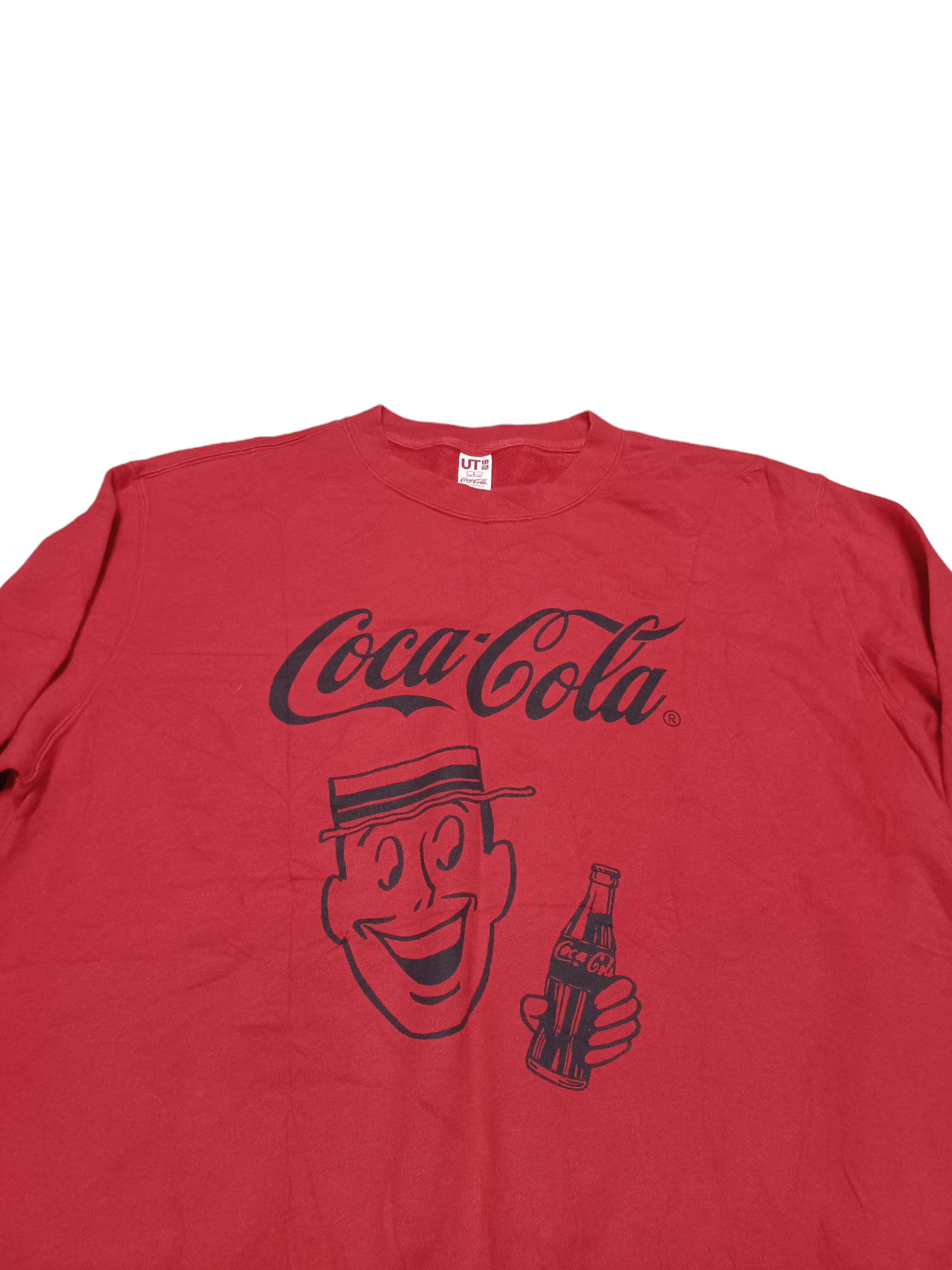 Uniqlo UNIQLO X COCA COLA BIGLOGO JAPANESE OVERSIZE SWEATSHIRT Size US L / EU 52-54 / 3 - 3 Thumbnail