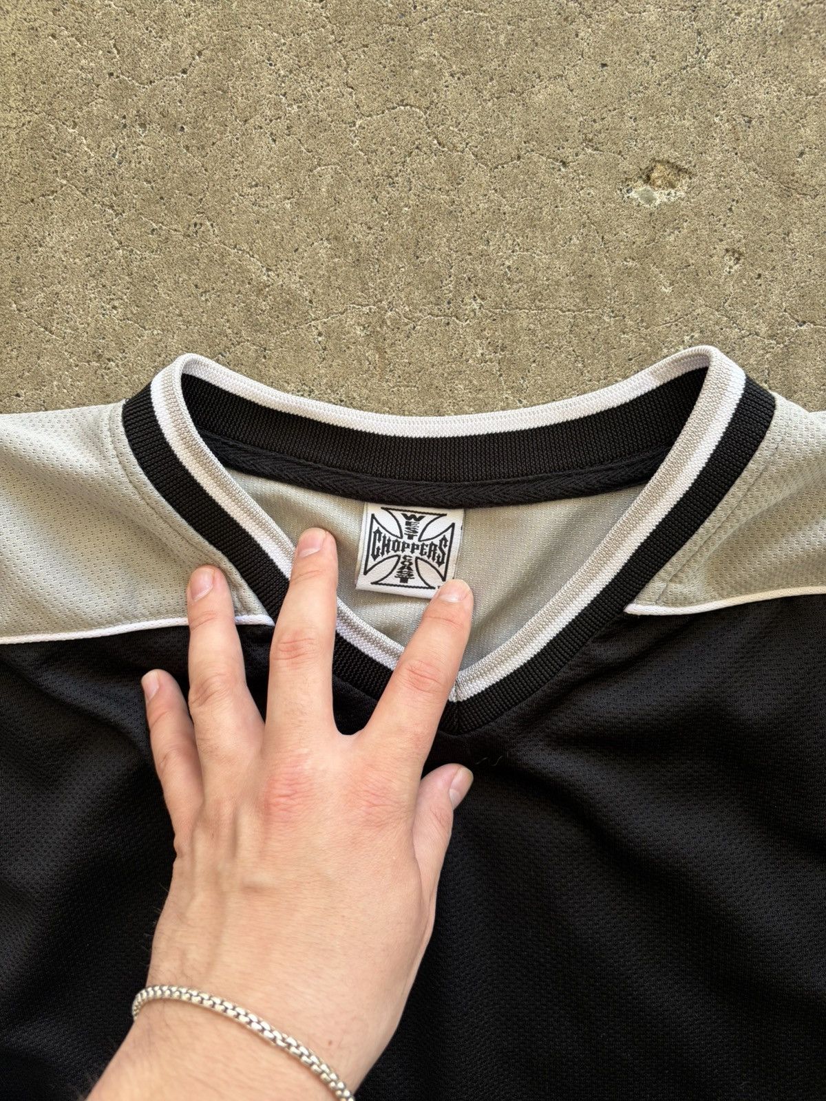 West Coast Choppers Vintage West Coast Choppers Jersey Size US L / EU 52-54 / 3 - 8 Thumbnail