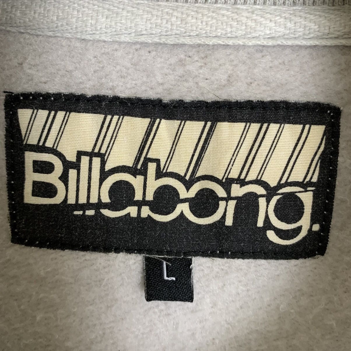Billabong × Designer × Vintage Vintage Billabong Sweatshirt Zipper Jacket Large Size Size US L / EU 52-54 / 3 - 8 Thumbnail