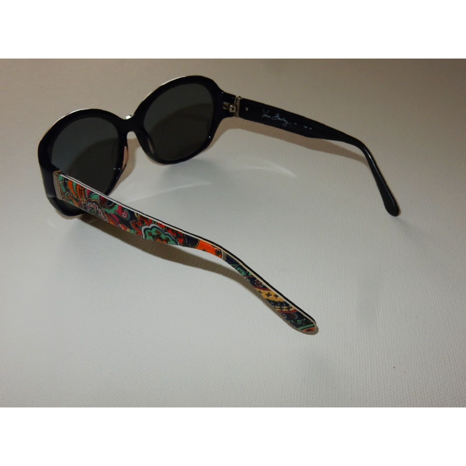 Vera Bradley Vera Bradley Sunglasses Frames Only Women Blue 56mm 16-130 Venetian Paisley Size ONE SIZE - 4 Thumbnail