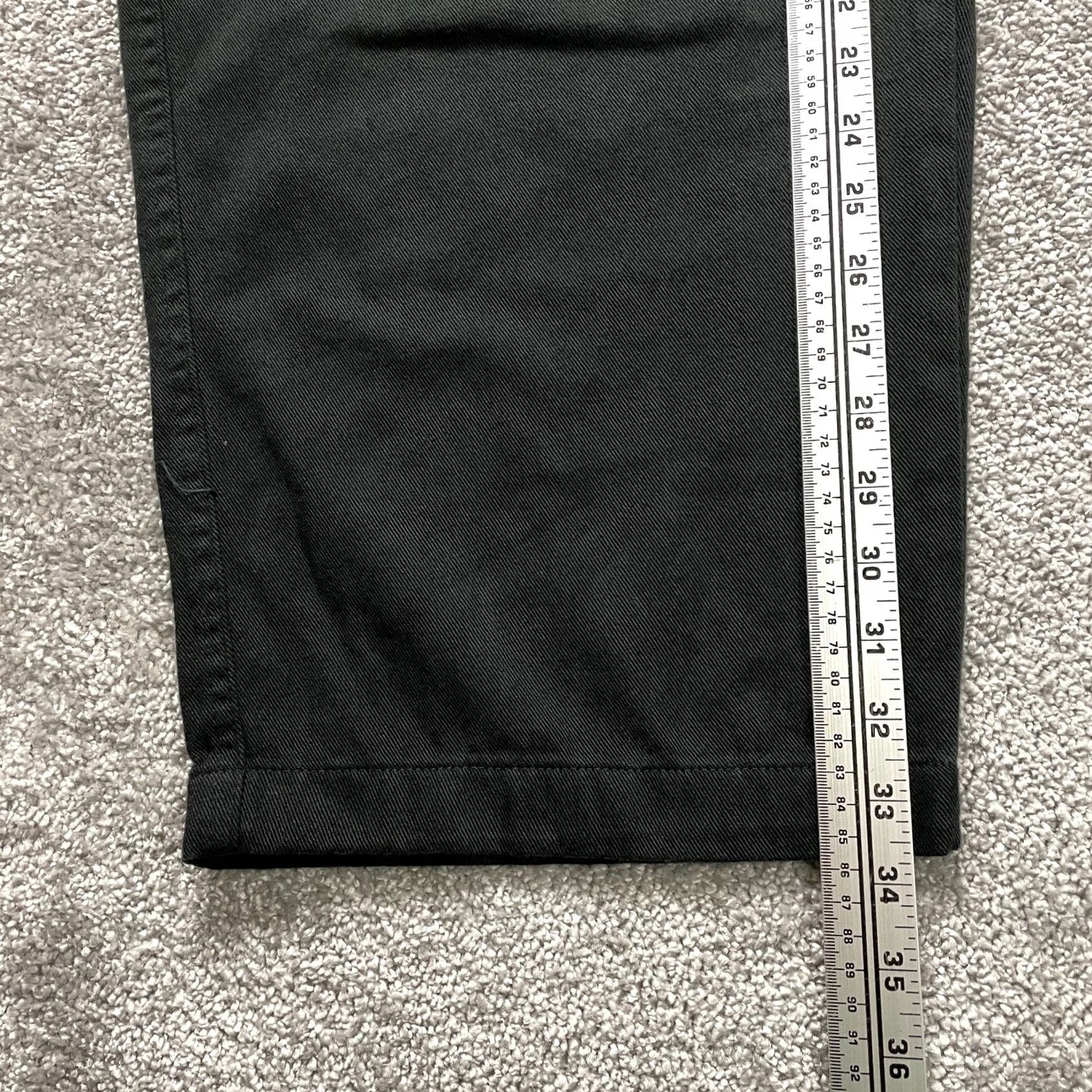 Vintage Woman Within Jeans Pants Womens Plus 28 Tall Black Classic Straight Ladies 40x34 Size 27" / US 4 / IT 40 - 3 Thumbnail