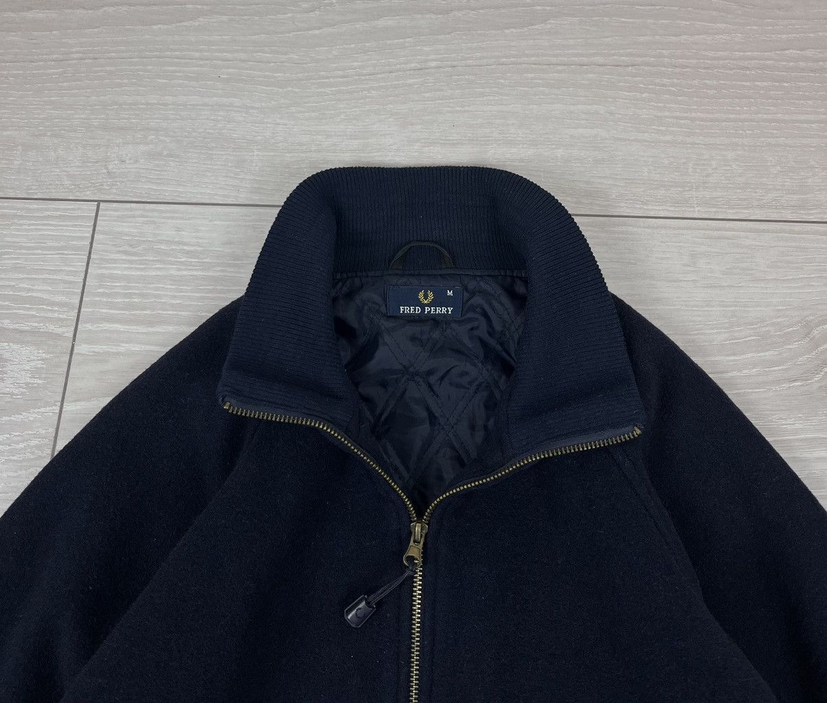 Fred Perry Fred Perry Vintage 90s Old School Wool Bomber Jacket Size US M / EU 48-50 / 2 - 5 Thumbnail