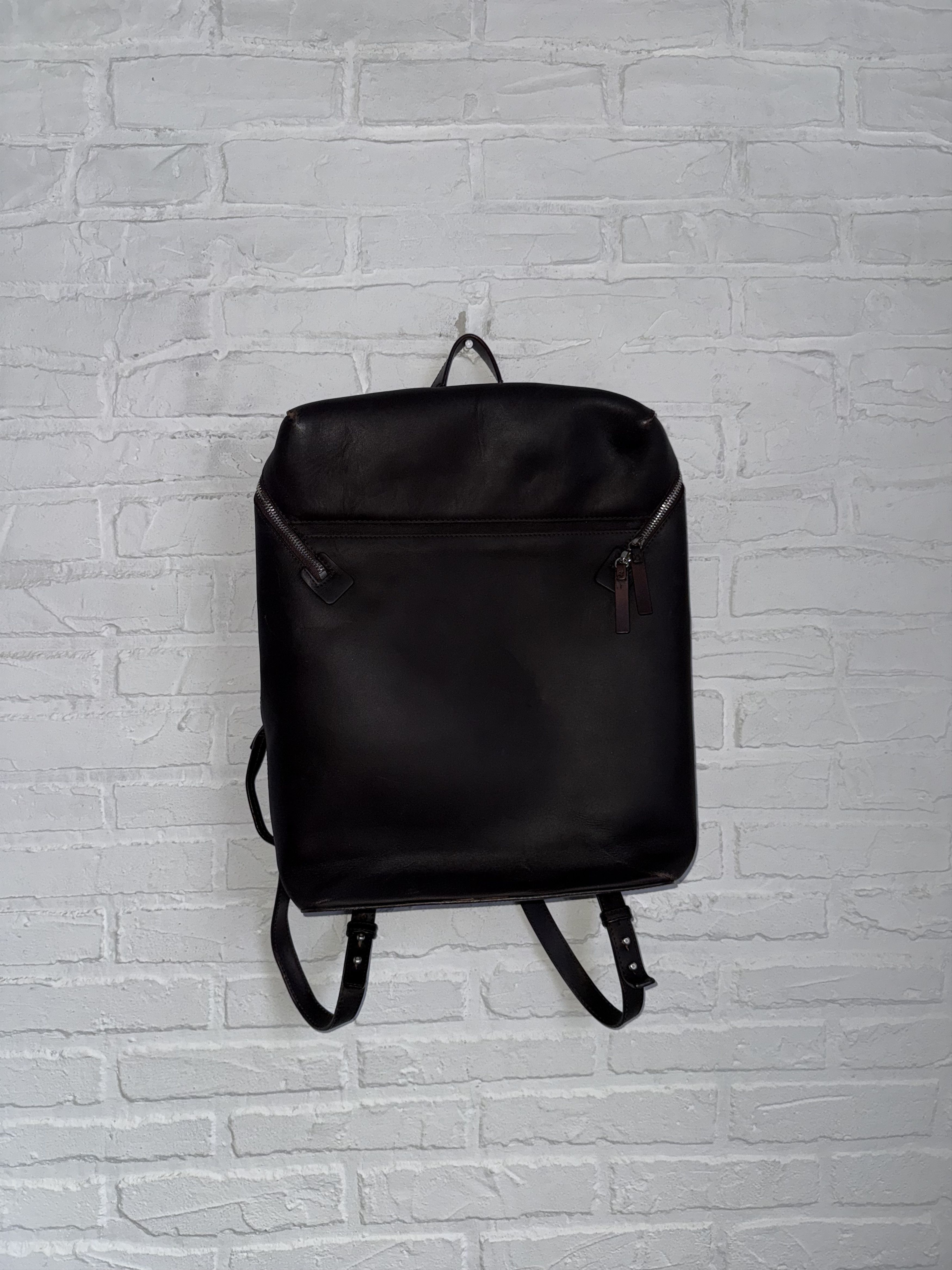 Other Avantgarde Bonastre Leather brown Backpack Hand made Size ONE SIZE - 2 Thumbnail