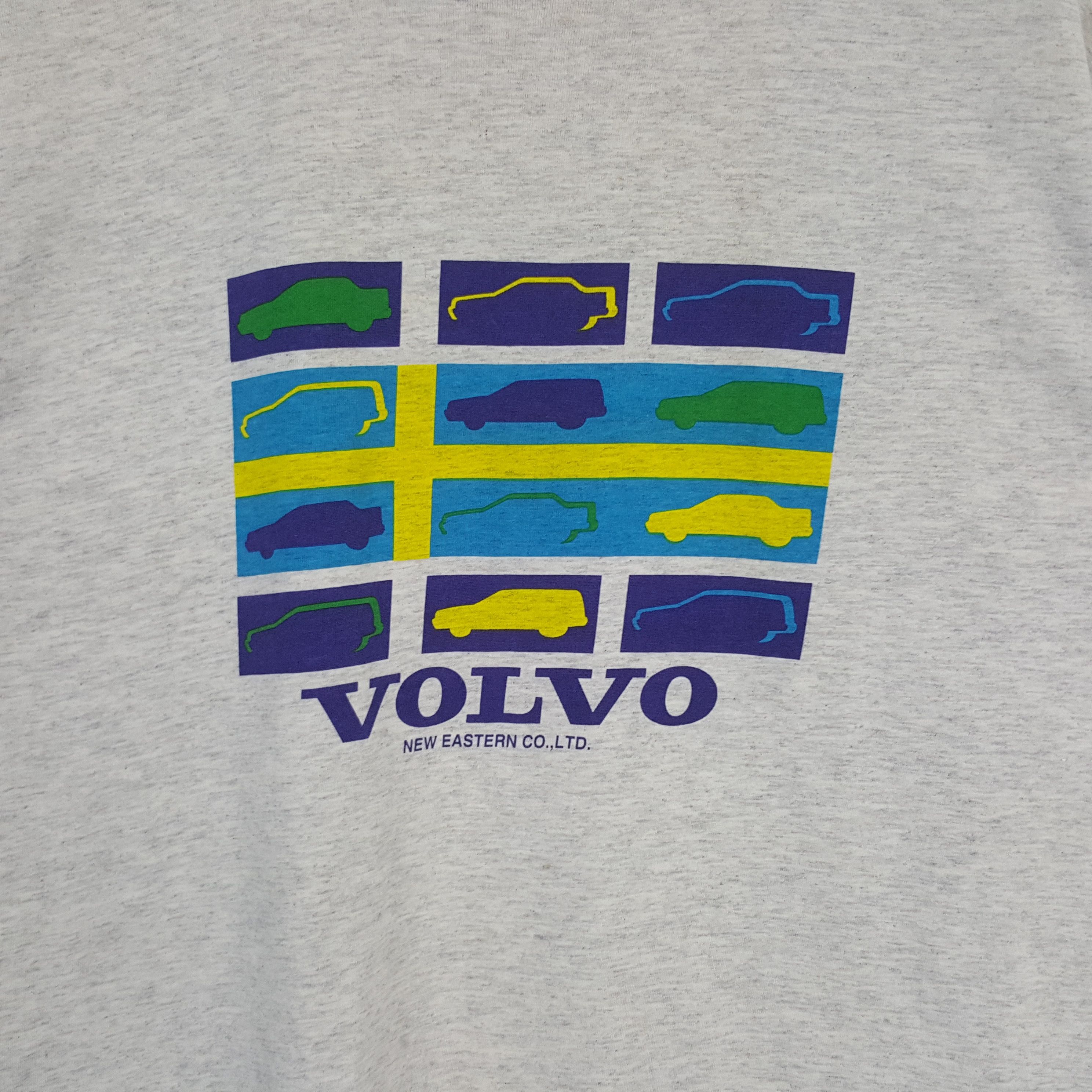 Adidas × Sergio Tacchini × Vintage Vintage Volvo Racing Motorsports 90's Promo Tshirt Size US M / EU 48-50 / 2 - 2 Thumbnail