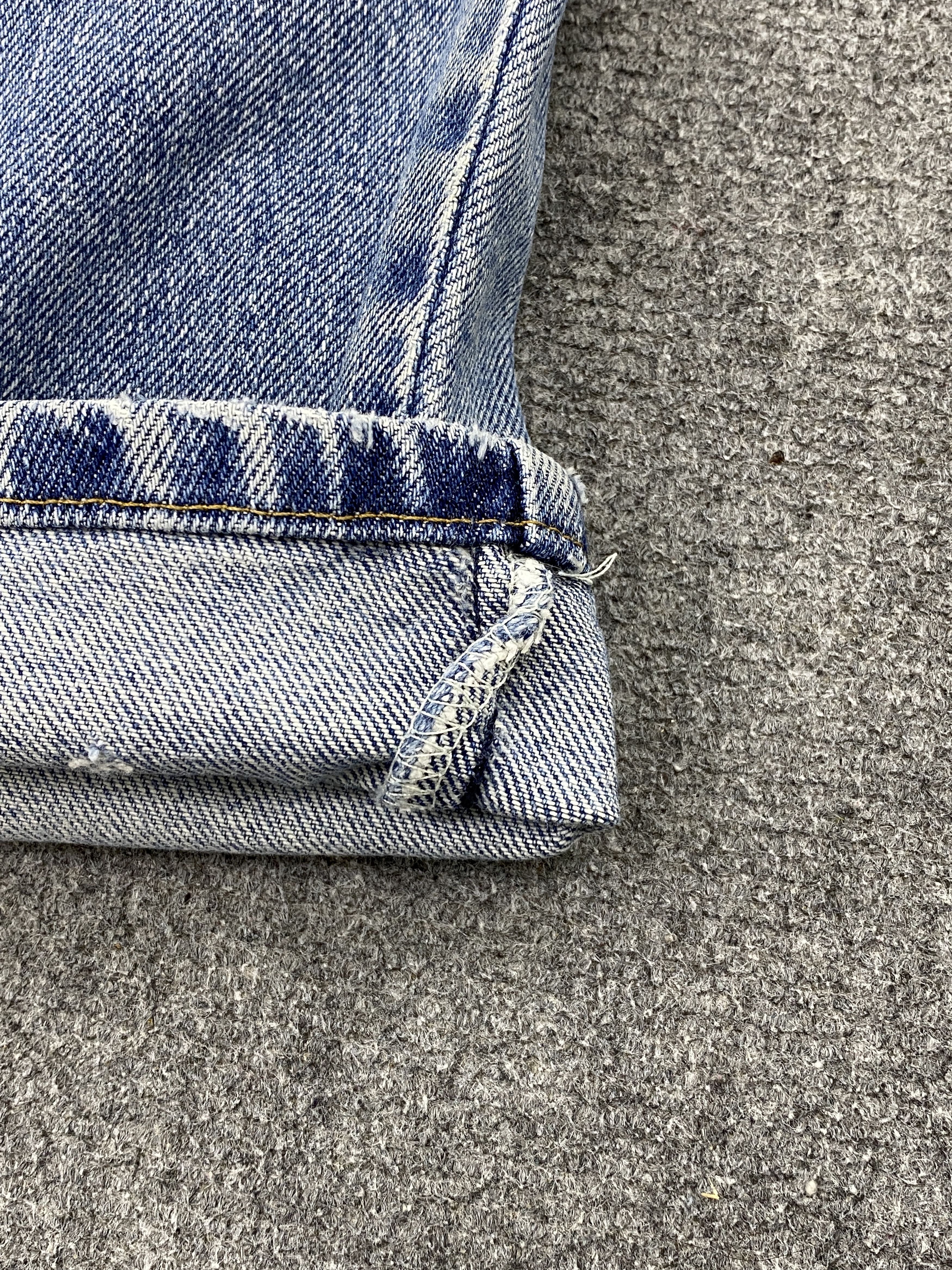 Levi's × Vintage Vintage Levis 505 Faded Blue Jeans DP2616 Size US 34 / EU 50 - 13 Thumbnail