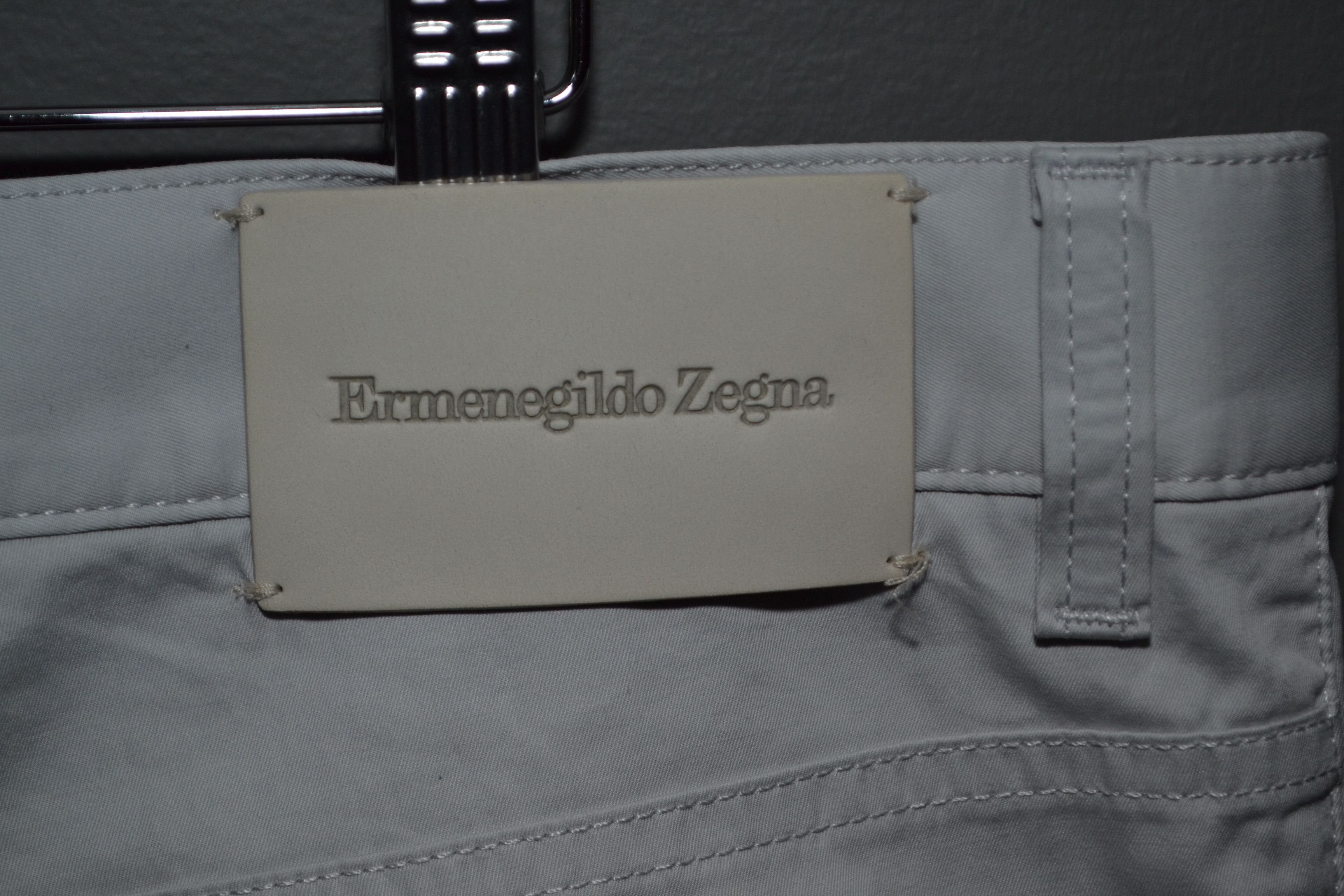 image of Ermenegildo Zegna Stretch Pants 42 in Grey, Men's