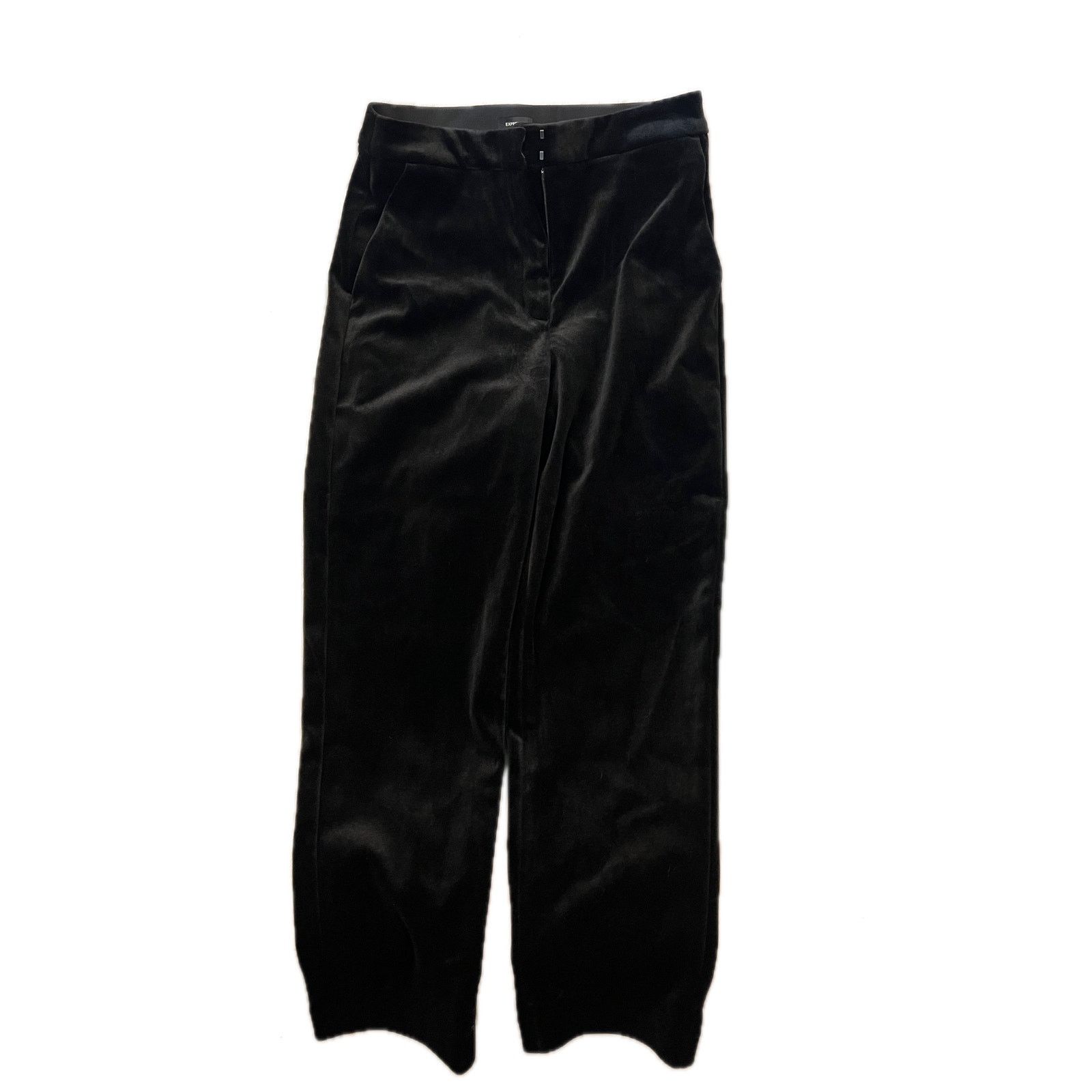 Express Express Editor Straight Super High Rise Pant Womans 8R 27x27 Size 30" / US 8 / IT 44 - 1 Thumbnail
