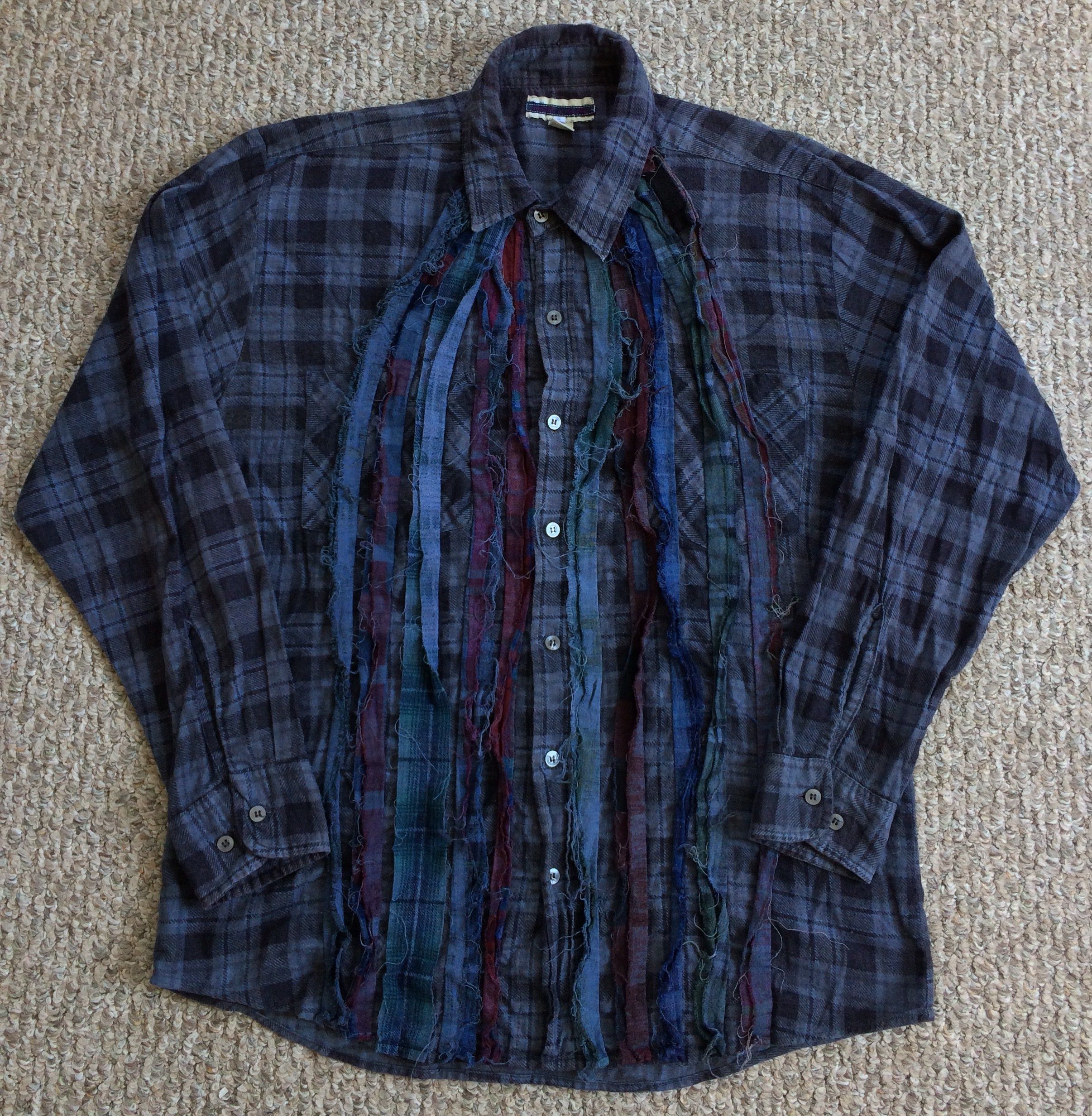 Needles Rebuild by Needles Ribbon Cut Flannel Size US S / EU 44-46 / 1 - 1 Thumbnail