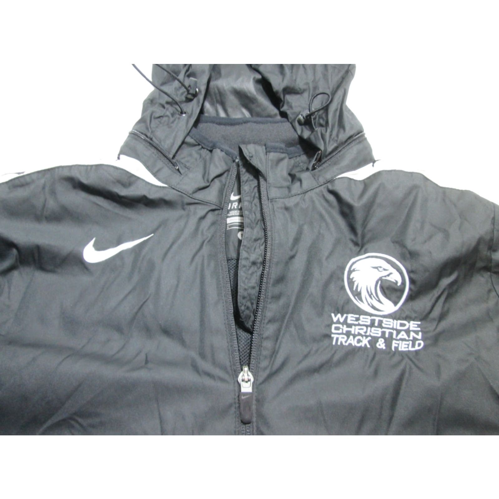 Nike Nike Womens Windbreaker Jacket S Black Storm-Fit Active Outerwear Size S / US 4 / IT 40 - 4 Thumbnail