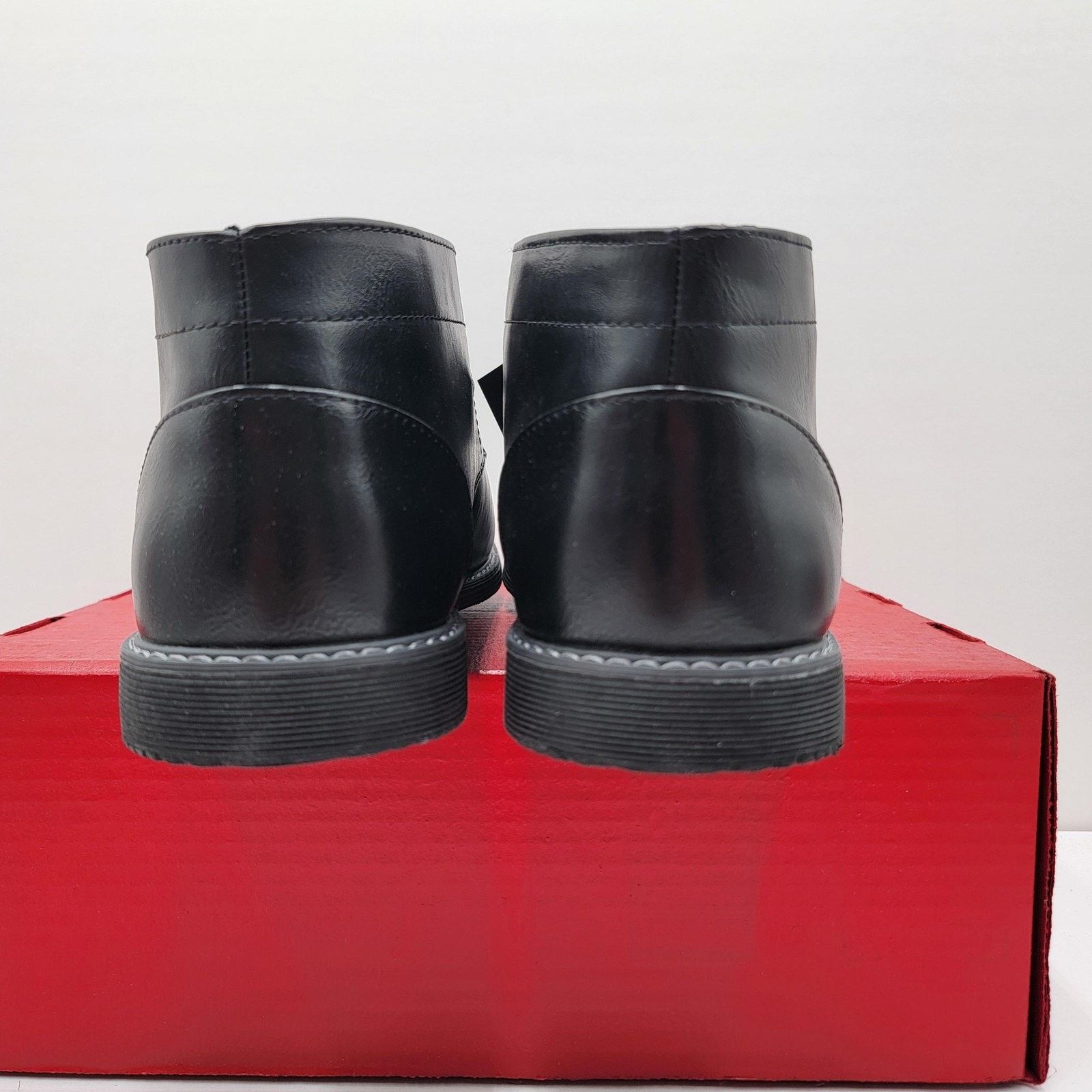 London Fog London Fog Blackburn Men Sz 11 Black Memory Foam Dress Boots Size US 11 / EU 44 - 5 Thumbnail