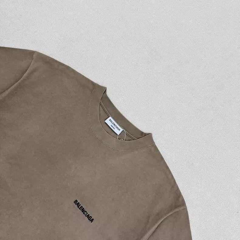 Balenciaga Balenciaga Embroidered Logo Short Sleeve Shirt-2505 Size US M / EU 48-50 / 2 - 3 Thumbnail