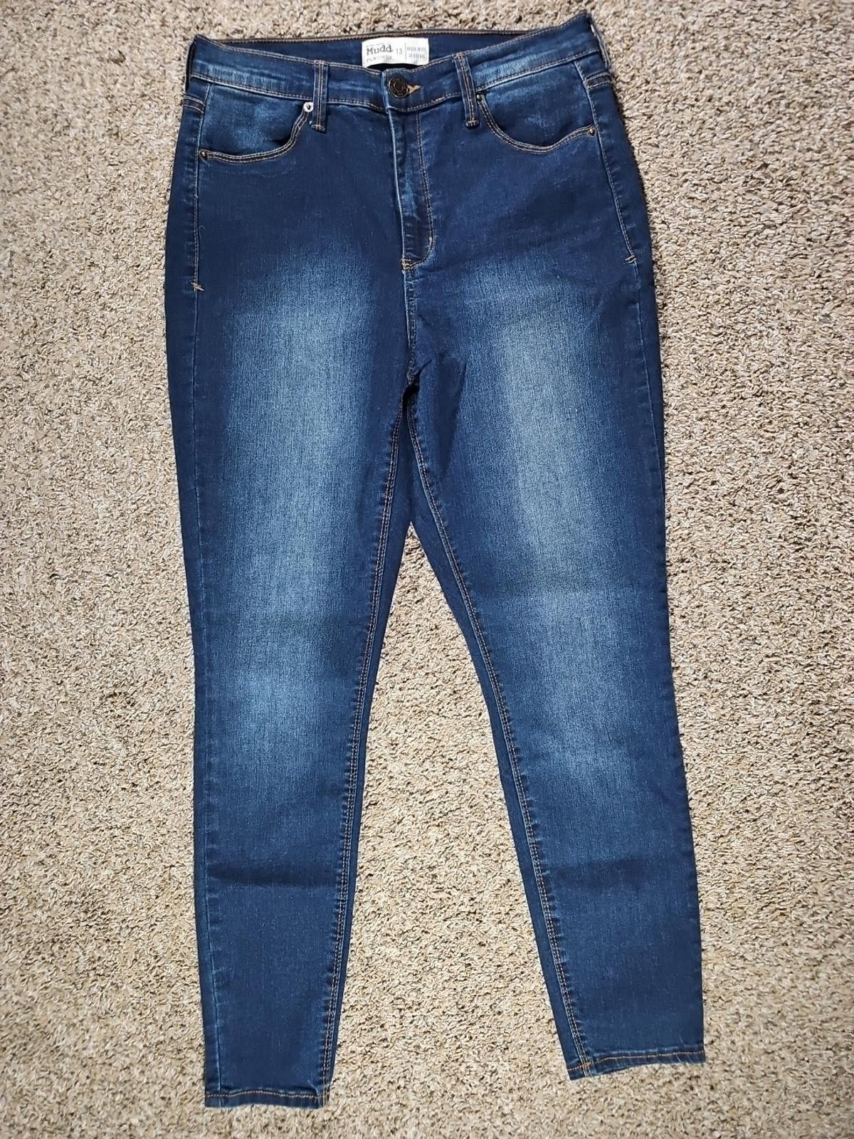 Steve Madden MUDD FLXstretch 13 High Rise Jegging Jeans Size 30" / US 8 / IT 44 - 1 Thumbnail