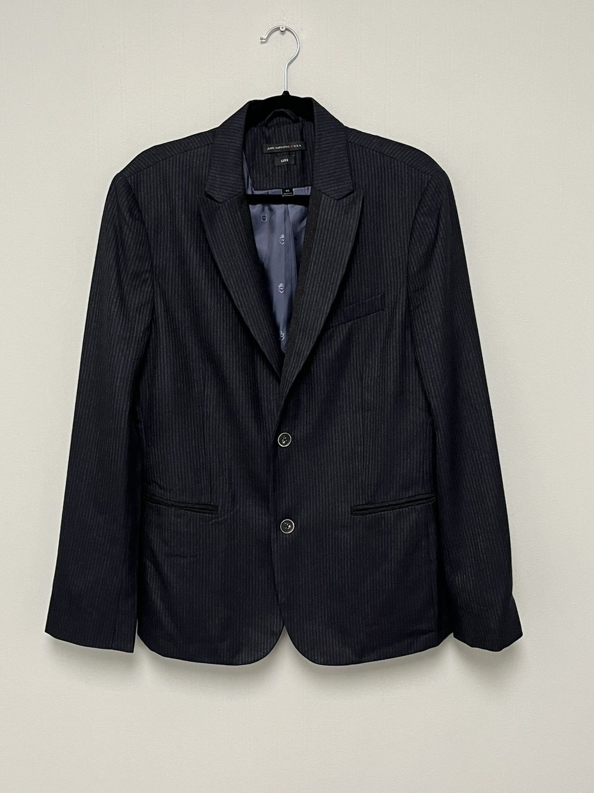 John Varvatos Striped jacket size 40 Size US M / EU 48-50 / 2 - 8 Thumbnail