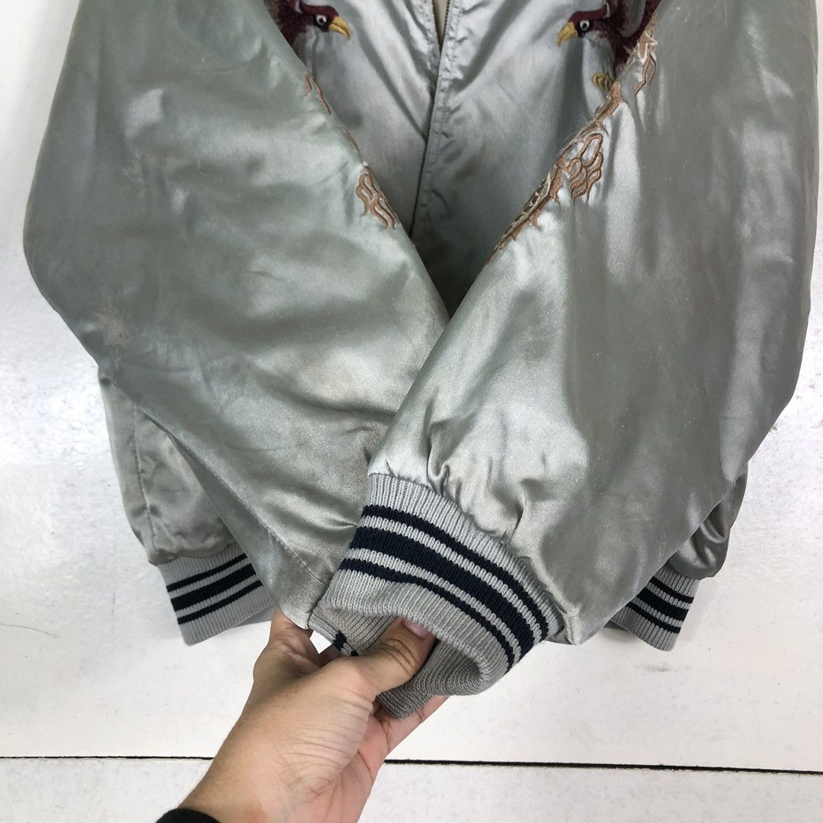 Japanese Brand 🔥VTG SUKAJAN SOUVENIRS JACKET JAPAN DRAGON TOYO ENTERPRISE Size US M / EU 48-50 / 2 - 15 Thumbnail