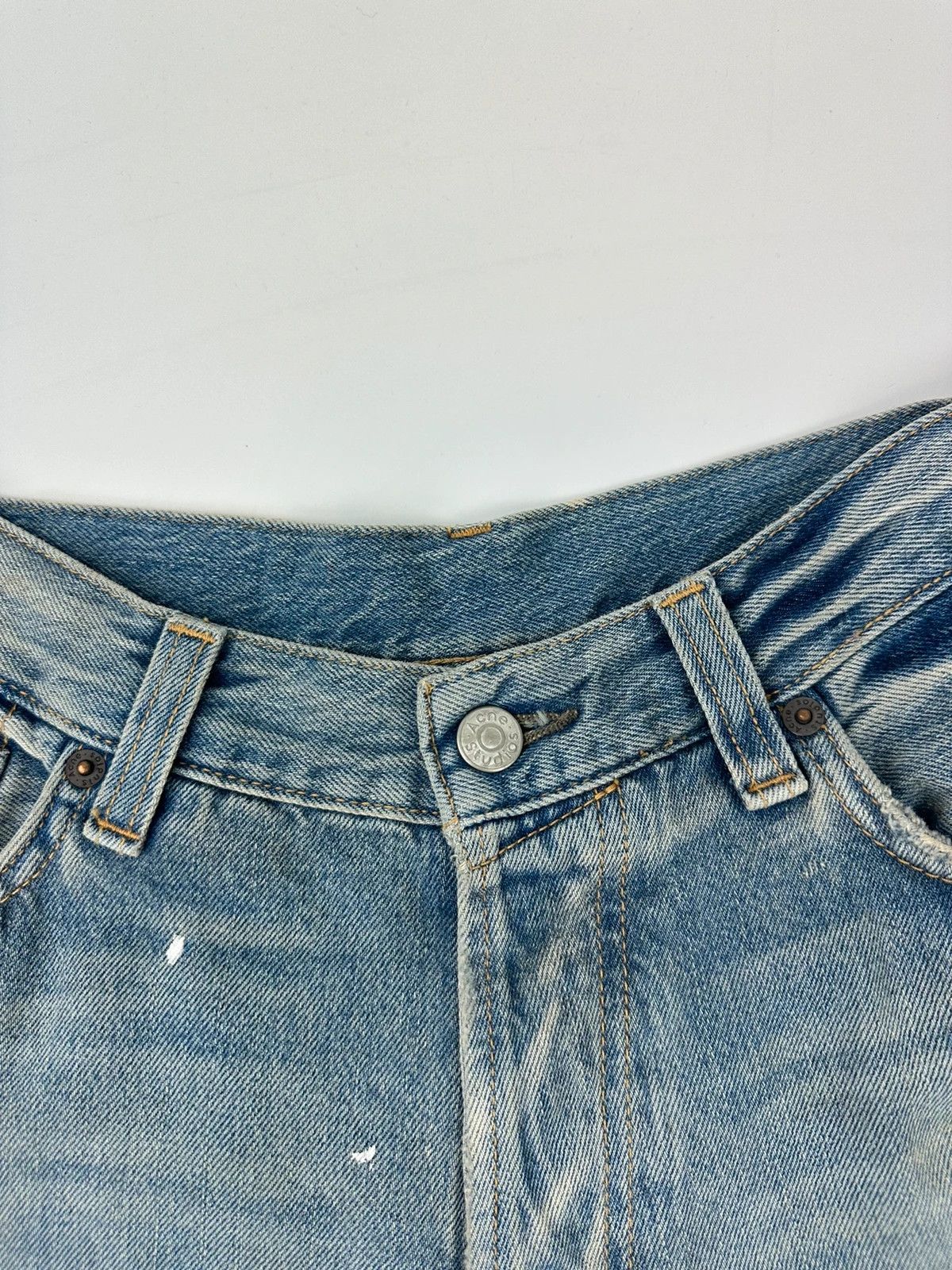 Acne Studios Acne Studio Traflgar Paint Stains Baggy Jeans 2023FN Size 26" / US 2 / IT 38 - 7 Thumbnail