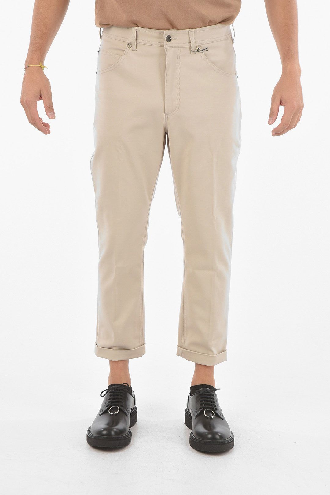 image of Neil Barrett Og1Mm1223 Trouser In Beige, Men's (Size 29)