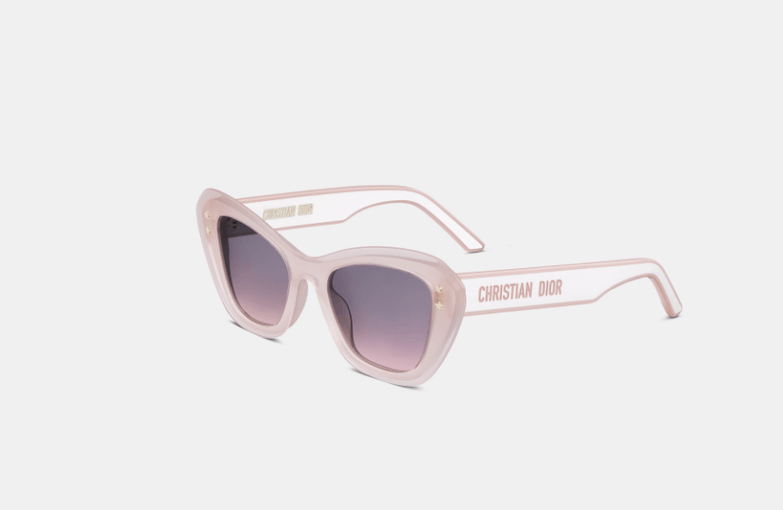 Dior o1w1db10725 Size :OS / DPFCB3 Sunglasses in Transparent Pink Size ONE SIZE - 2 Thumbnail