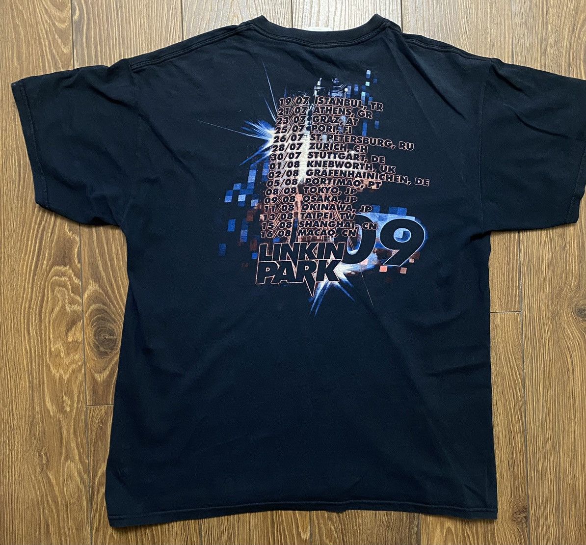Band Tees Linkin Park Tee 2 Sided Big Logo Rock Metal Rare Archive Size US L / EU 52-54 / 3 - 2 Thumbnail