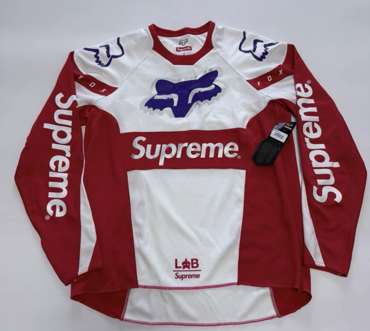 Supreme Rare Supreme barbed wire moto jersey SS19 | Grailed