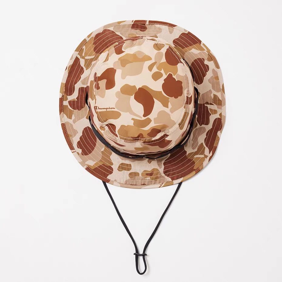 Champion Champion camouflage large brim bucket hat Q5 Size ONE SIZE - 3 Thumbnail