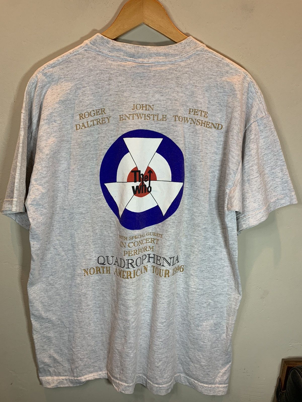 Band Tees × Vintage *RARE* Vintage 1996 The Who Quadrophenia Tour Art T-Shirt XL Size US XL / EU 56 / 4 - 2 Thumbnail