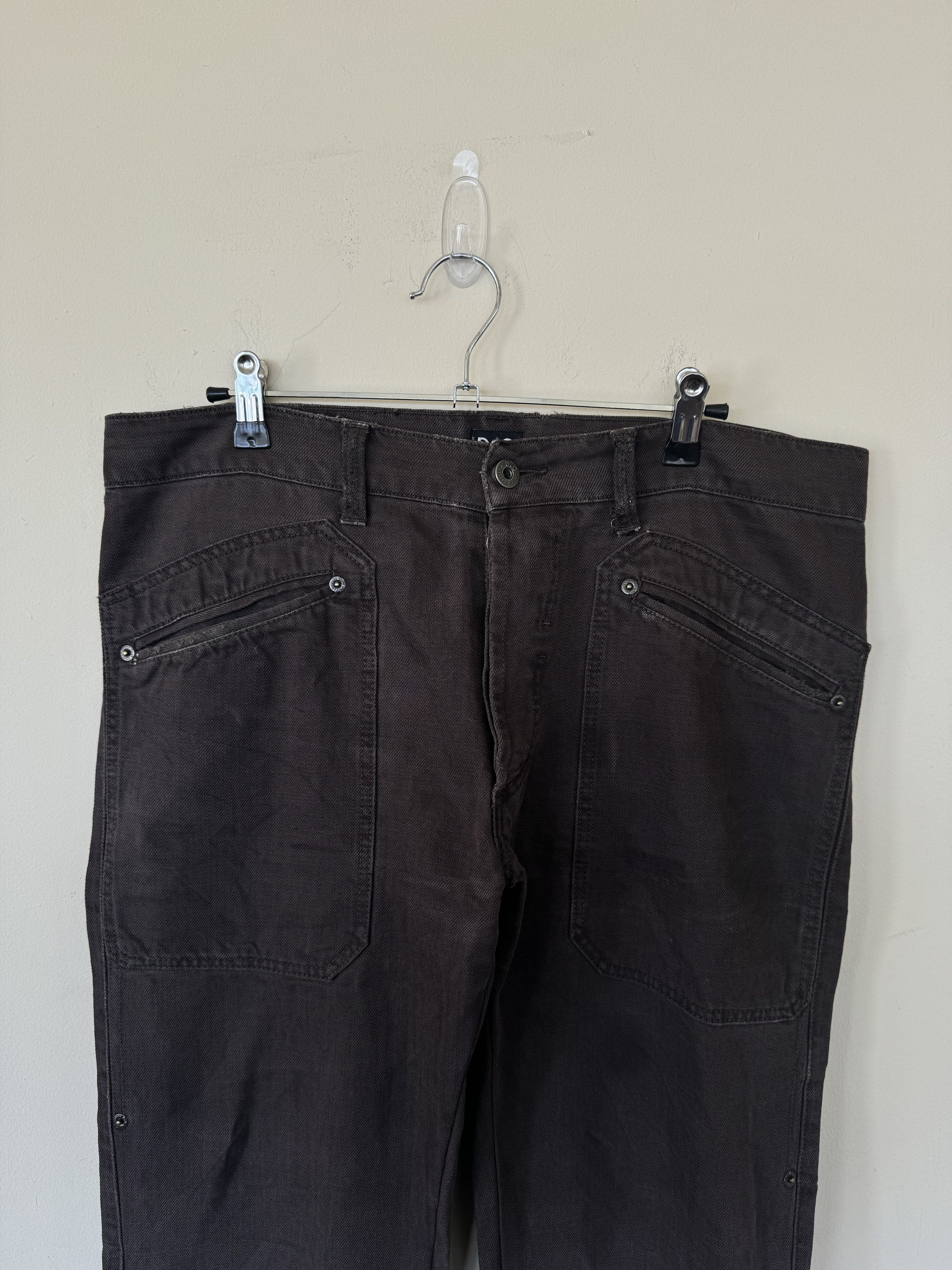 Dolce & Gabbana Vintage Dolce & Gabbana Brown Denim Size US 34 / EU 50 - 2 Thumbnail