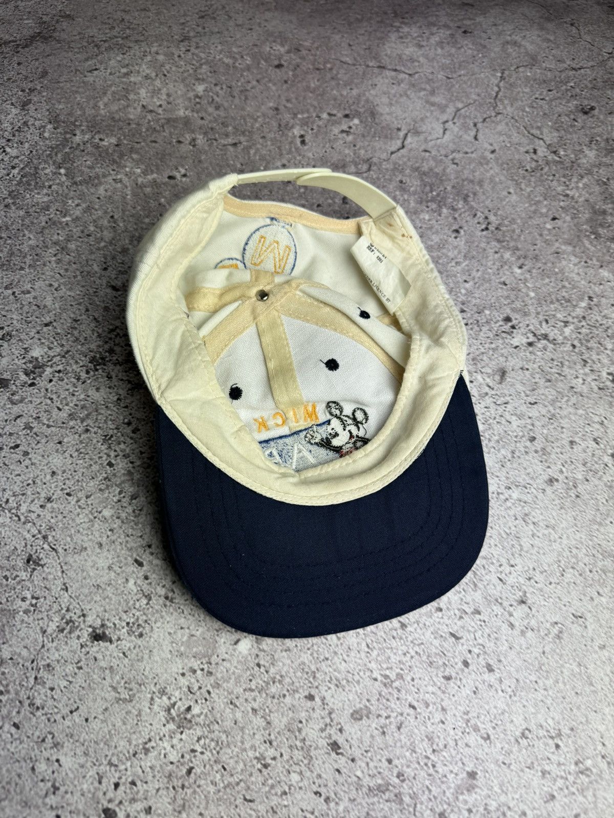 Disney × Vintage 90s Mickey Mouse Disney Cap Hat Vintage Size ONE SIZE - 5 Thumbnail